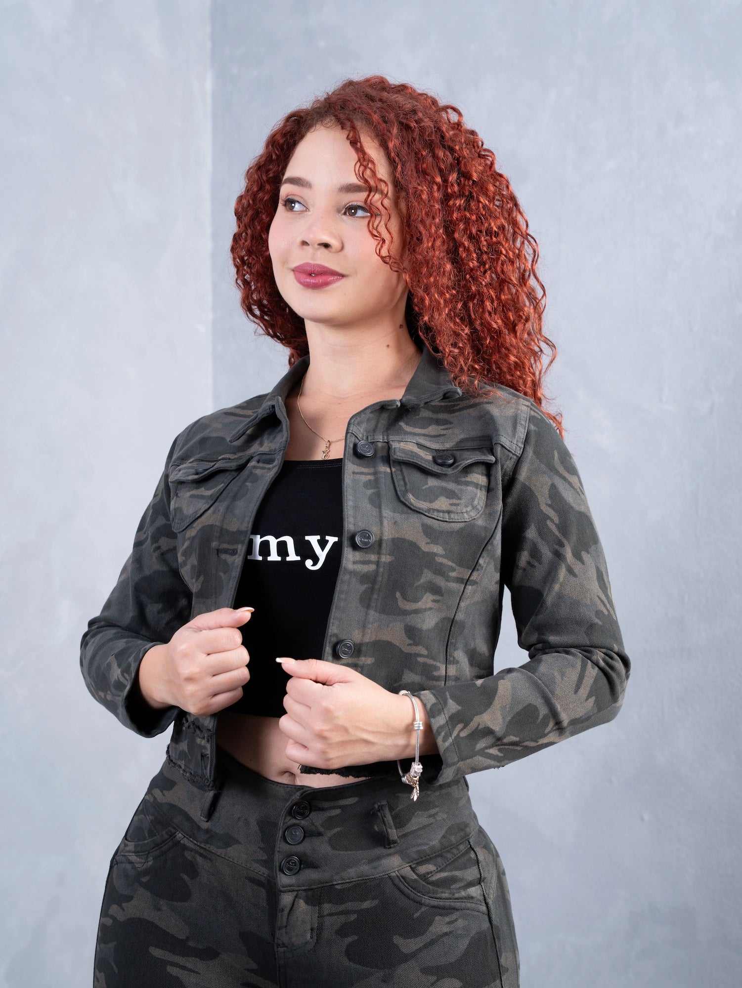 Casaca Camuflado Verde