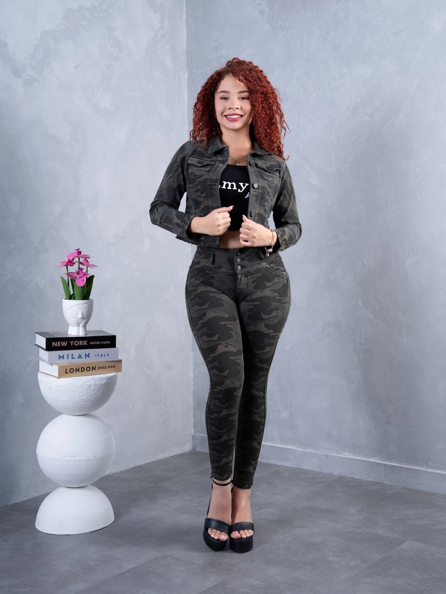 Casaca Camuflado Verde