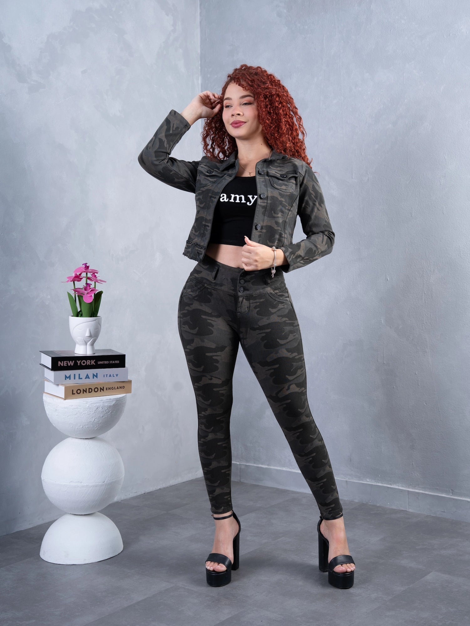 Casaca Camuflado Verde