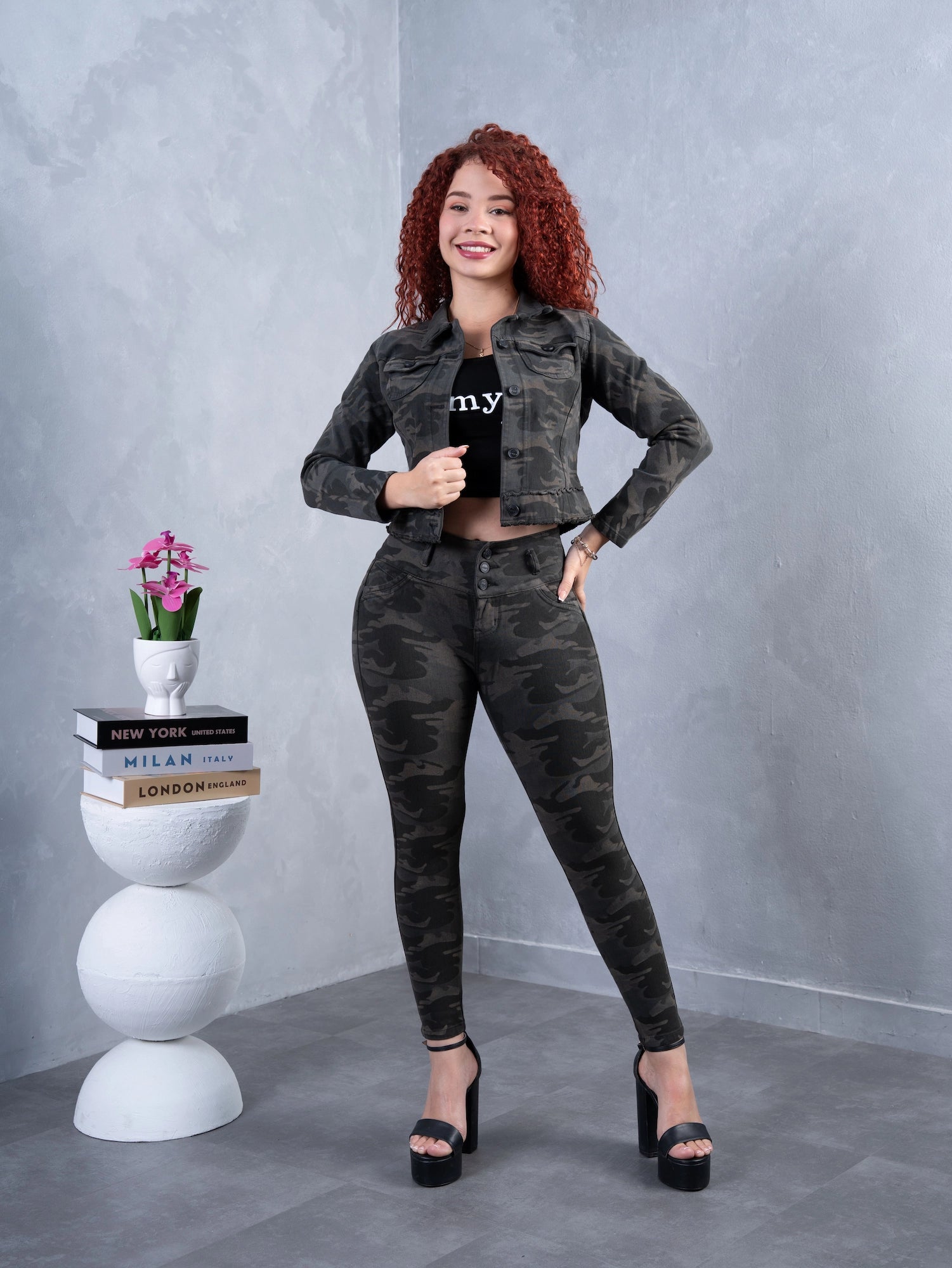 Casaca Camuflado Verde