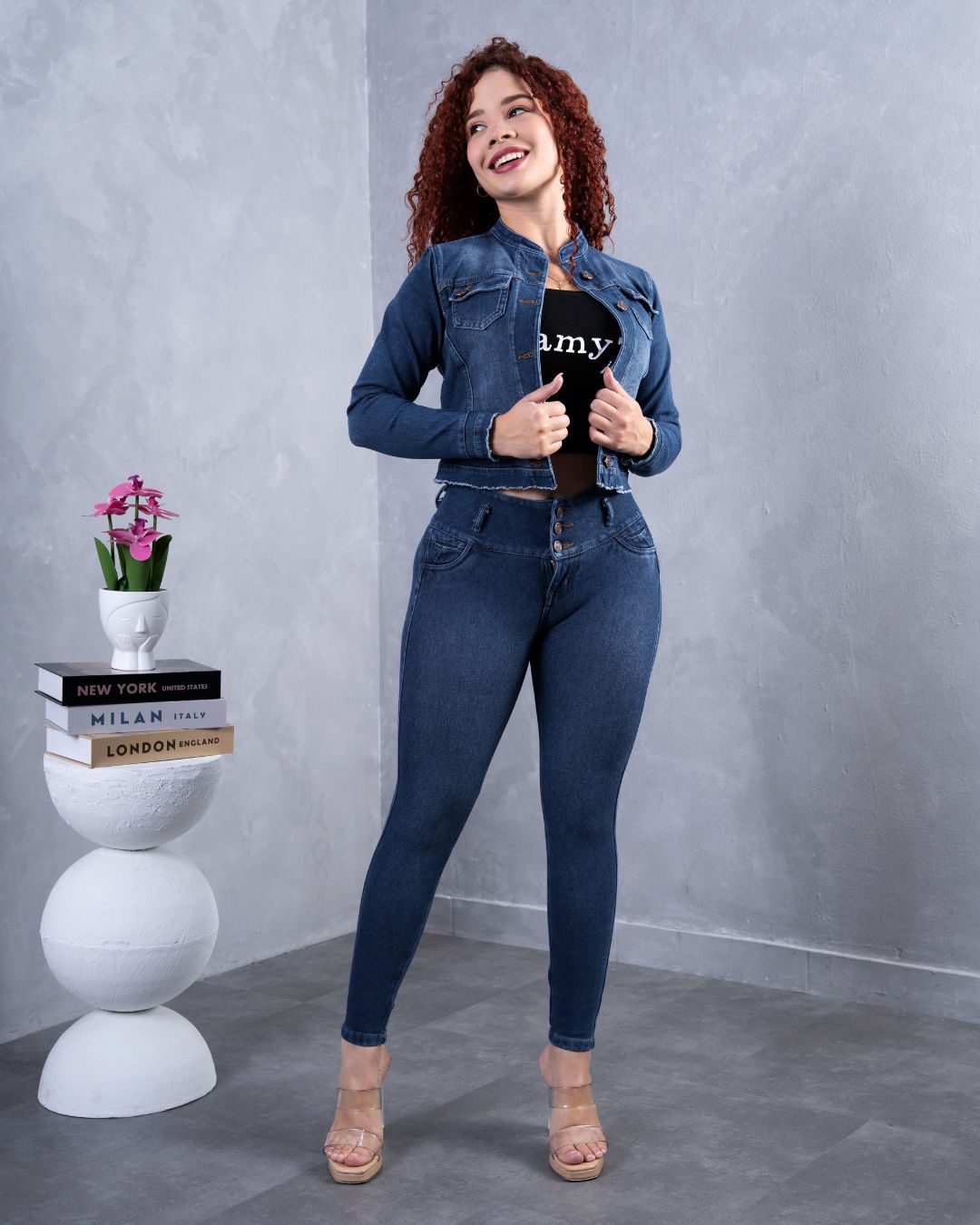 Conjunto Clásico (cuello chino)