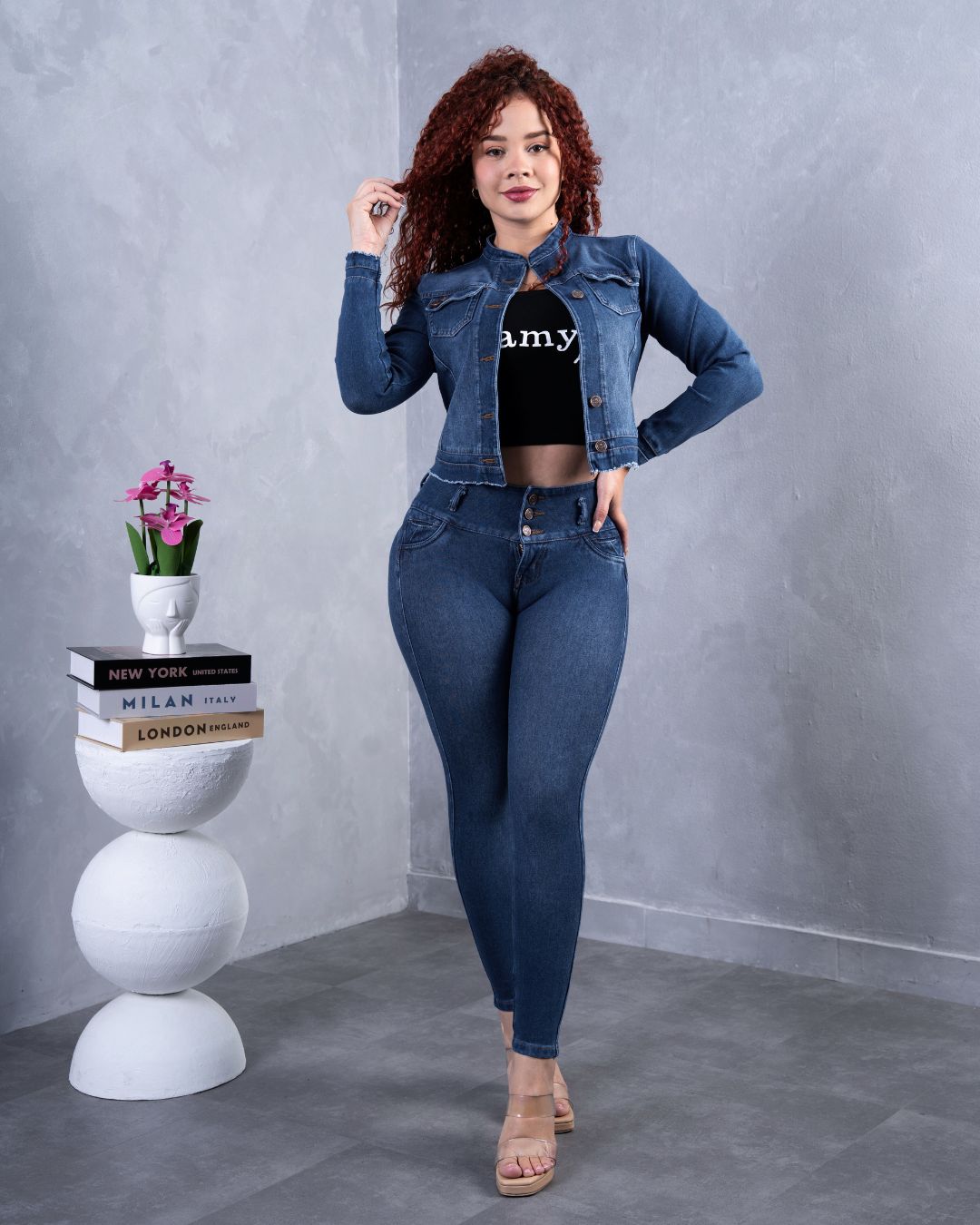 Conjunto Clásico (cuello chino)