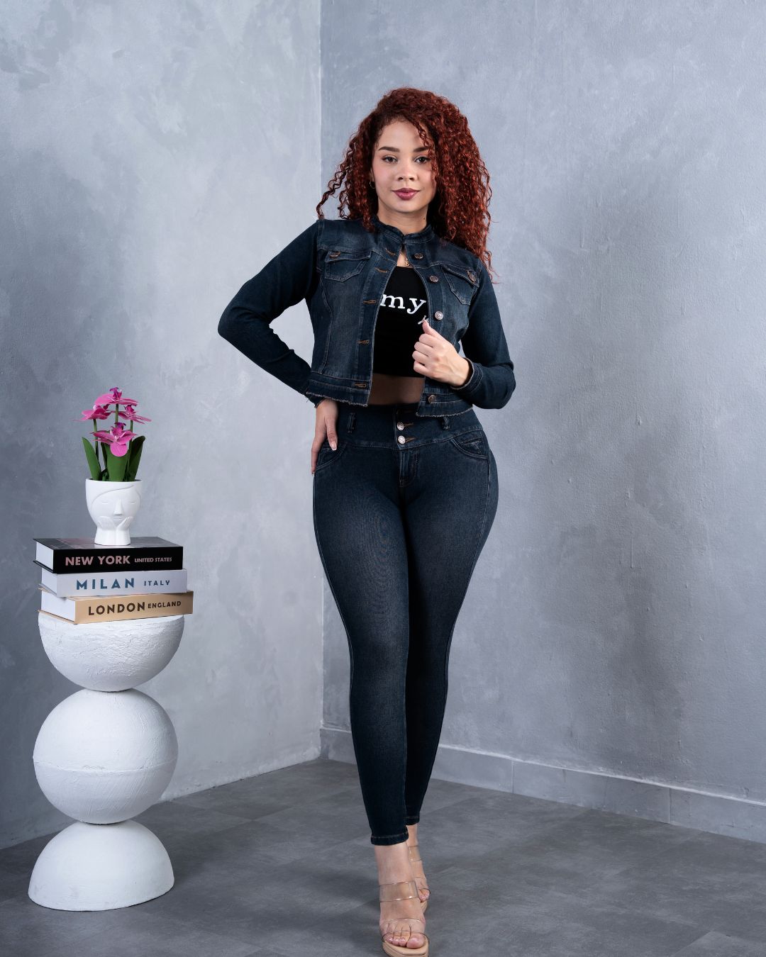 Conjunto Clásico (cuello chino)