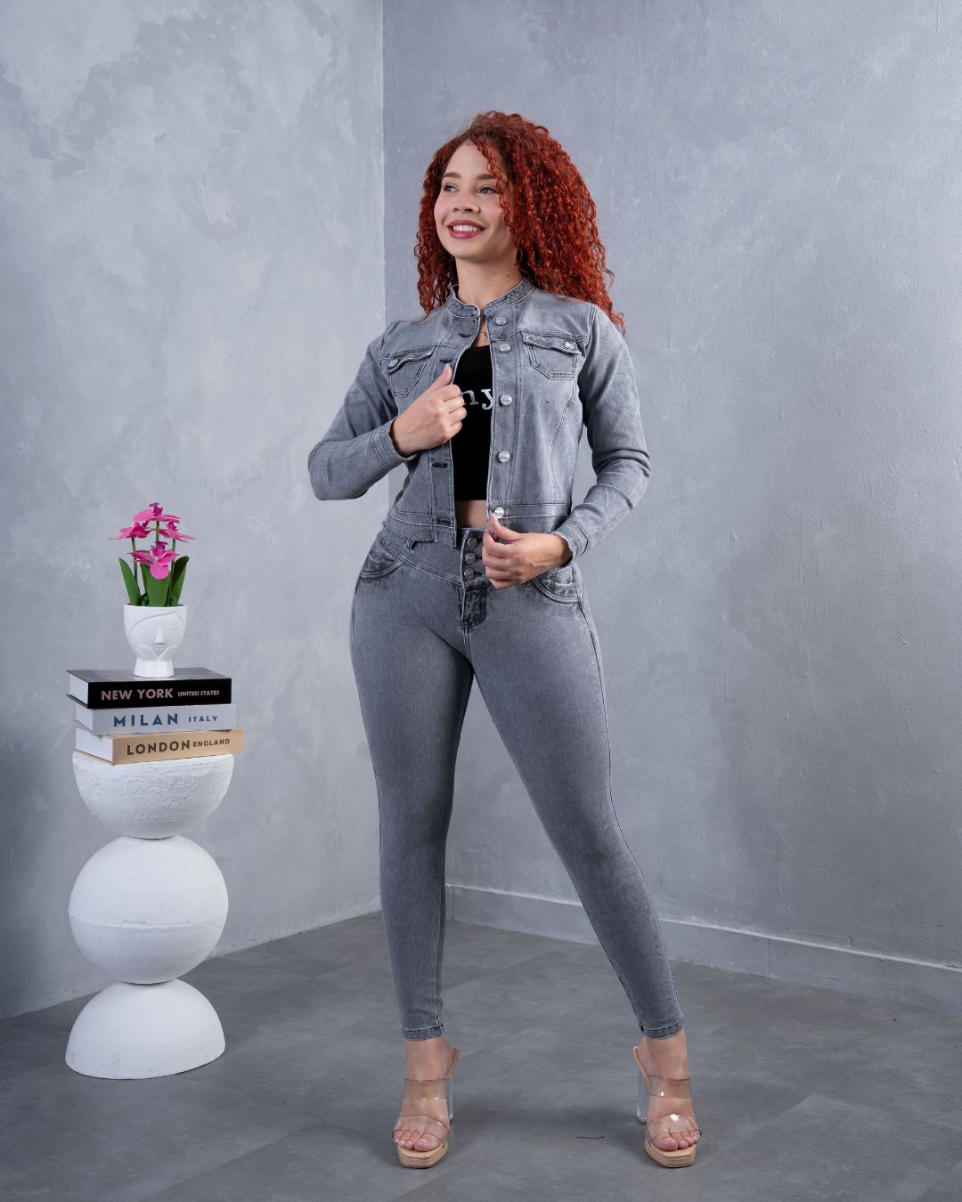 Conjunto Clásico Plomo