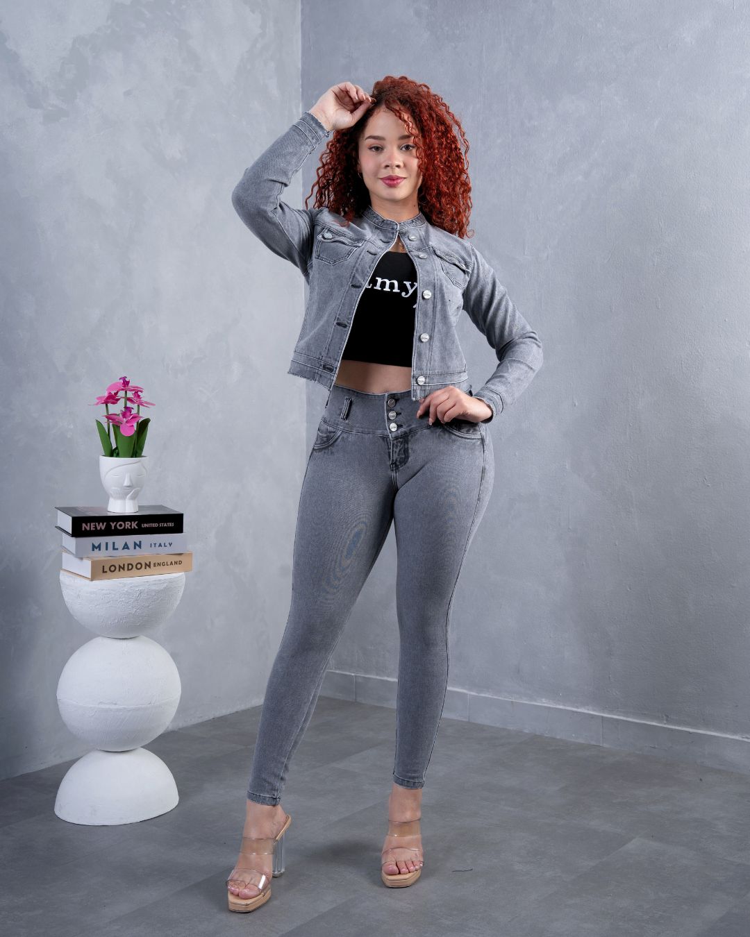 Conjunto Clásico Plomo