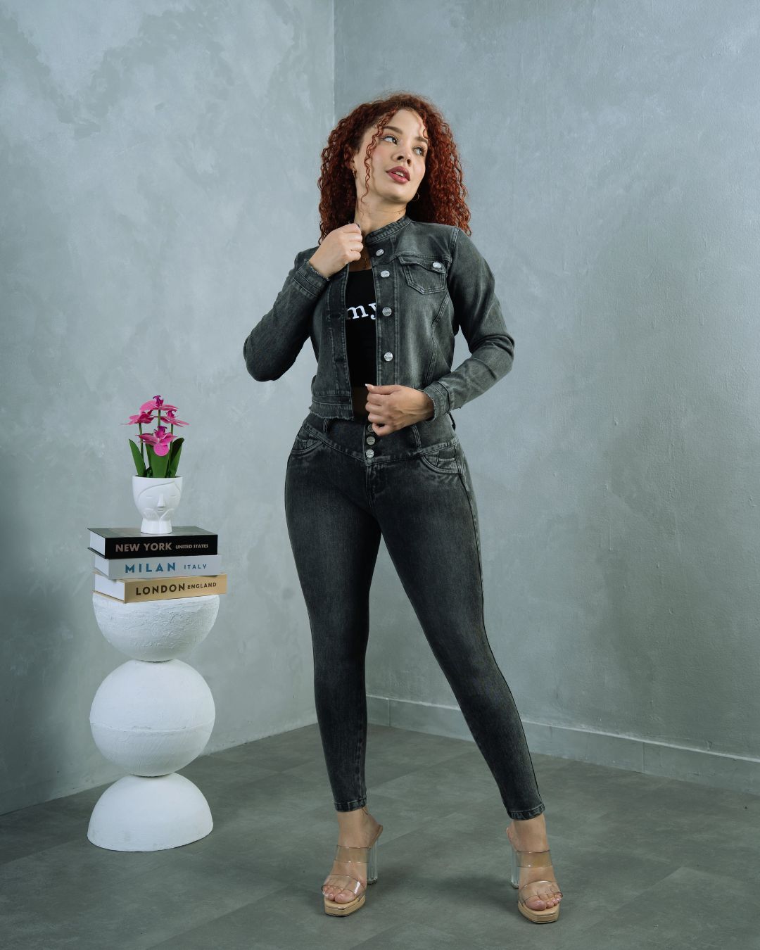 Conjunto Clásico Plomo