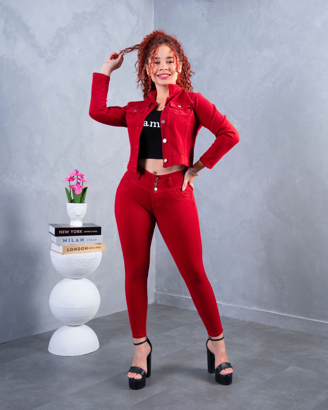 Conjunto Clásico (cuello camisero)