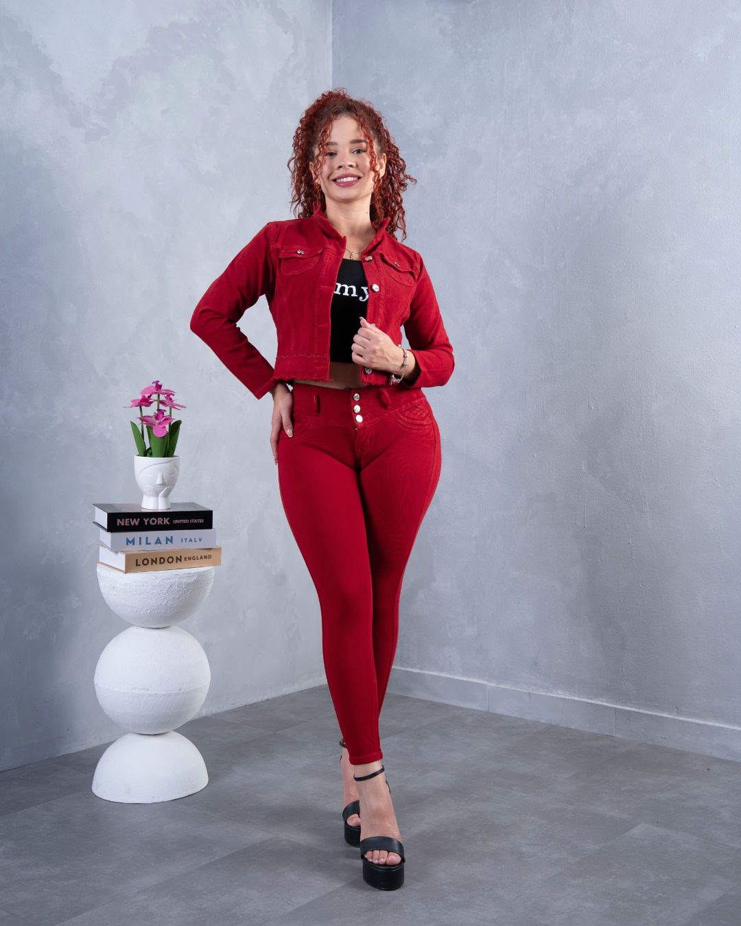 Conjunto Clásico (cuello camisero)