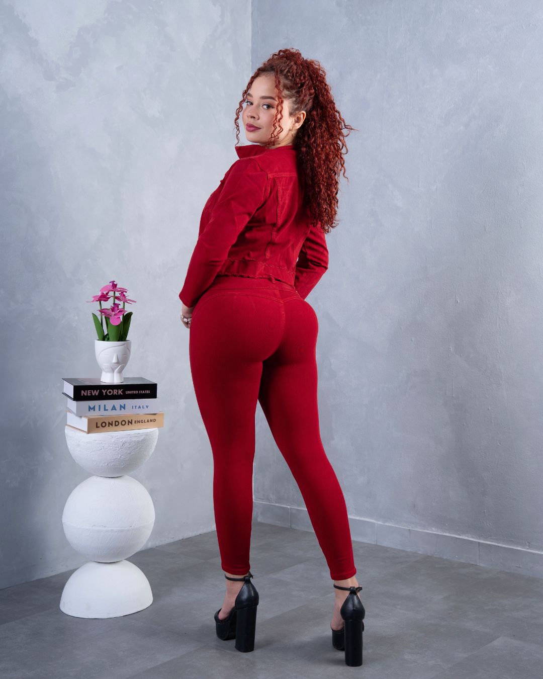 Conjunto Clásico (cuello camisero)