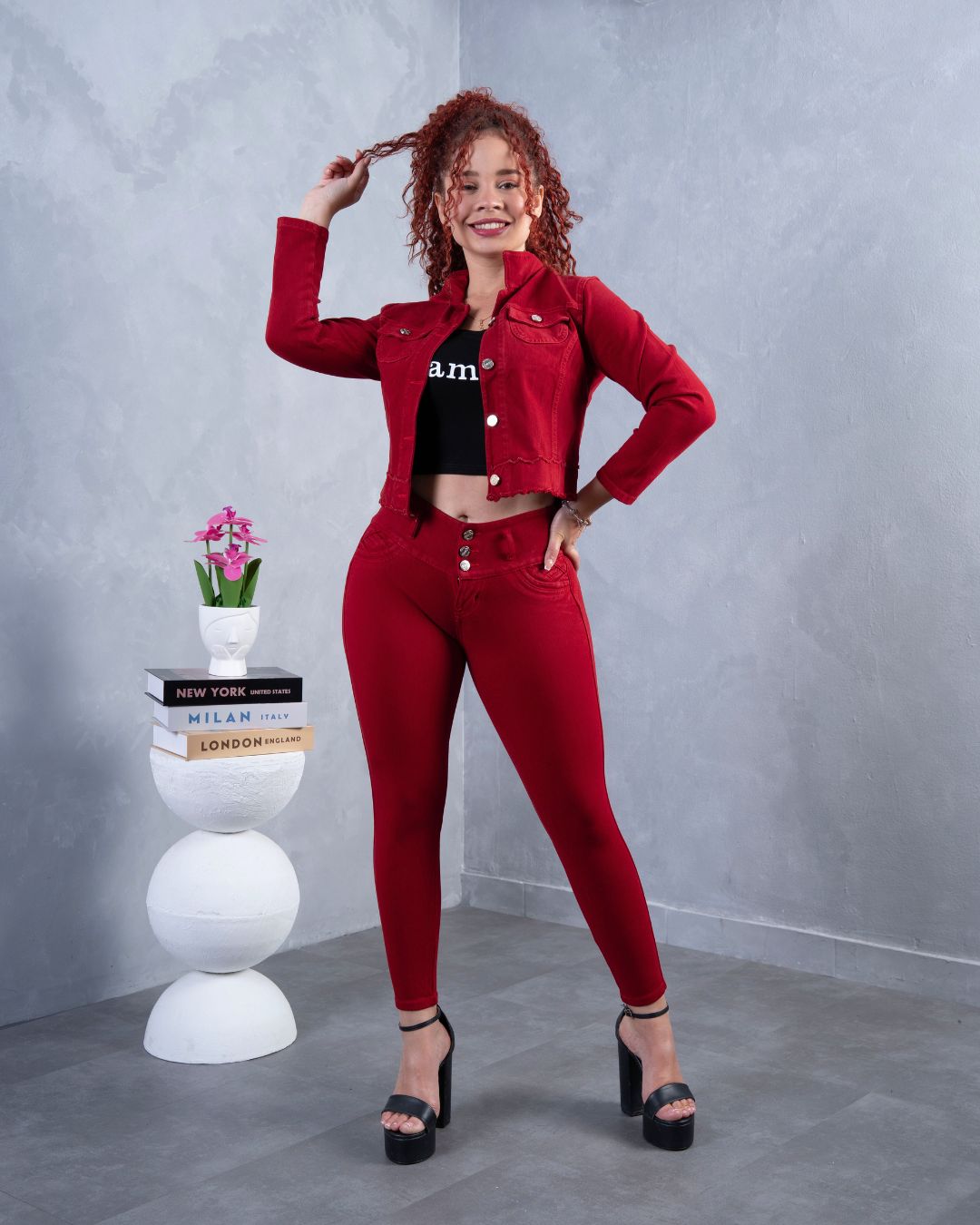 Conjunto Clásico (cuello camisero)