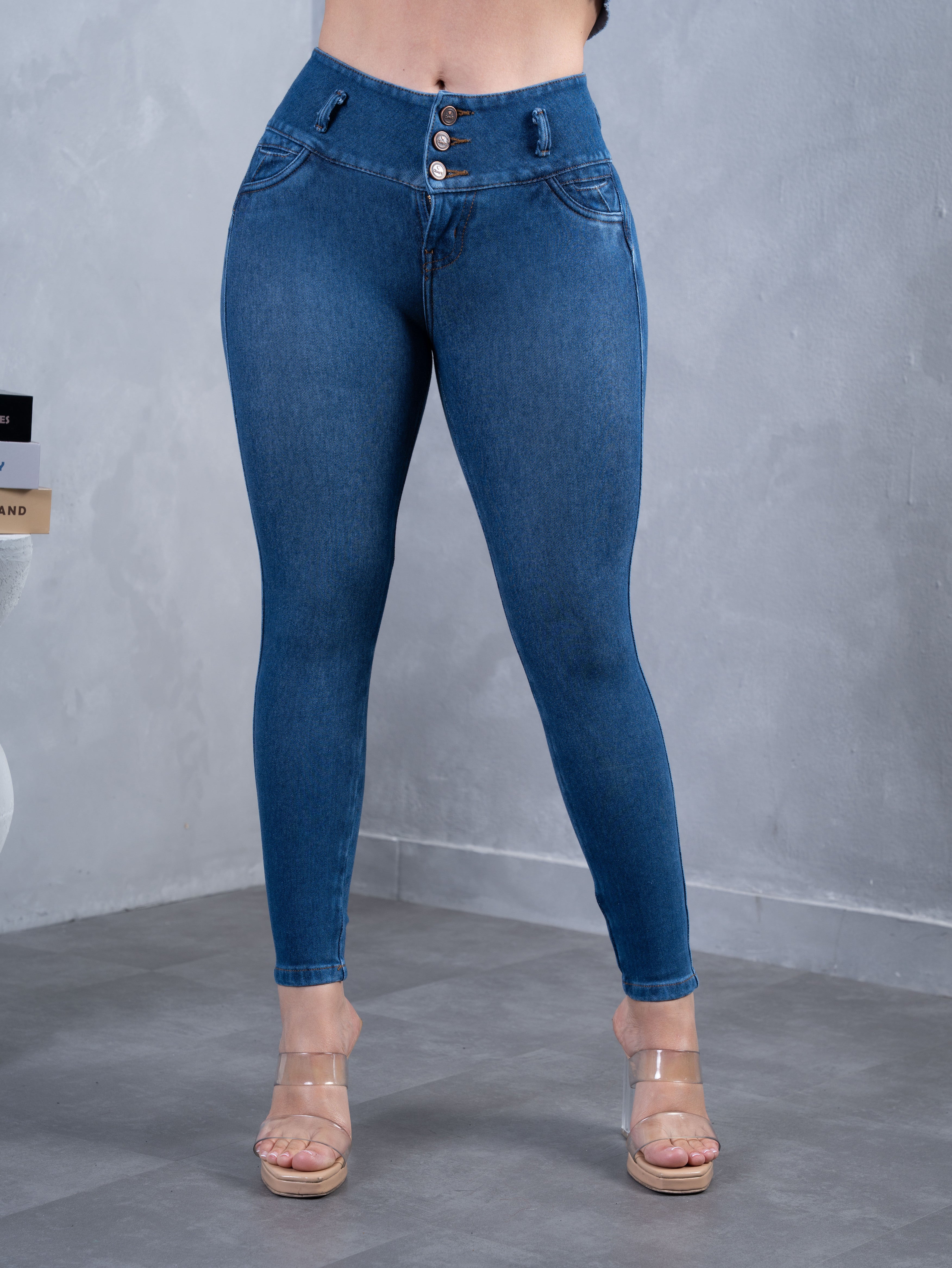 Conjunto Clásico Azul (cuello chino)