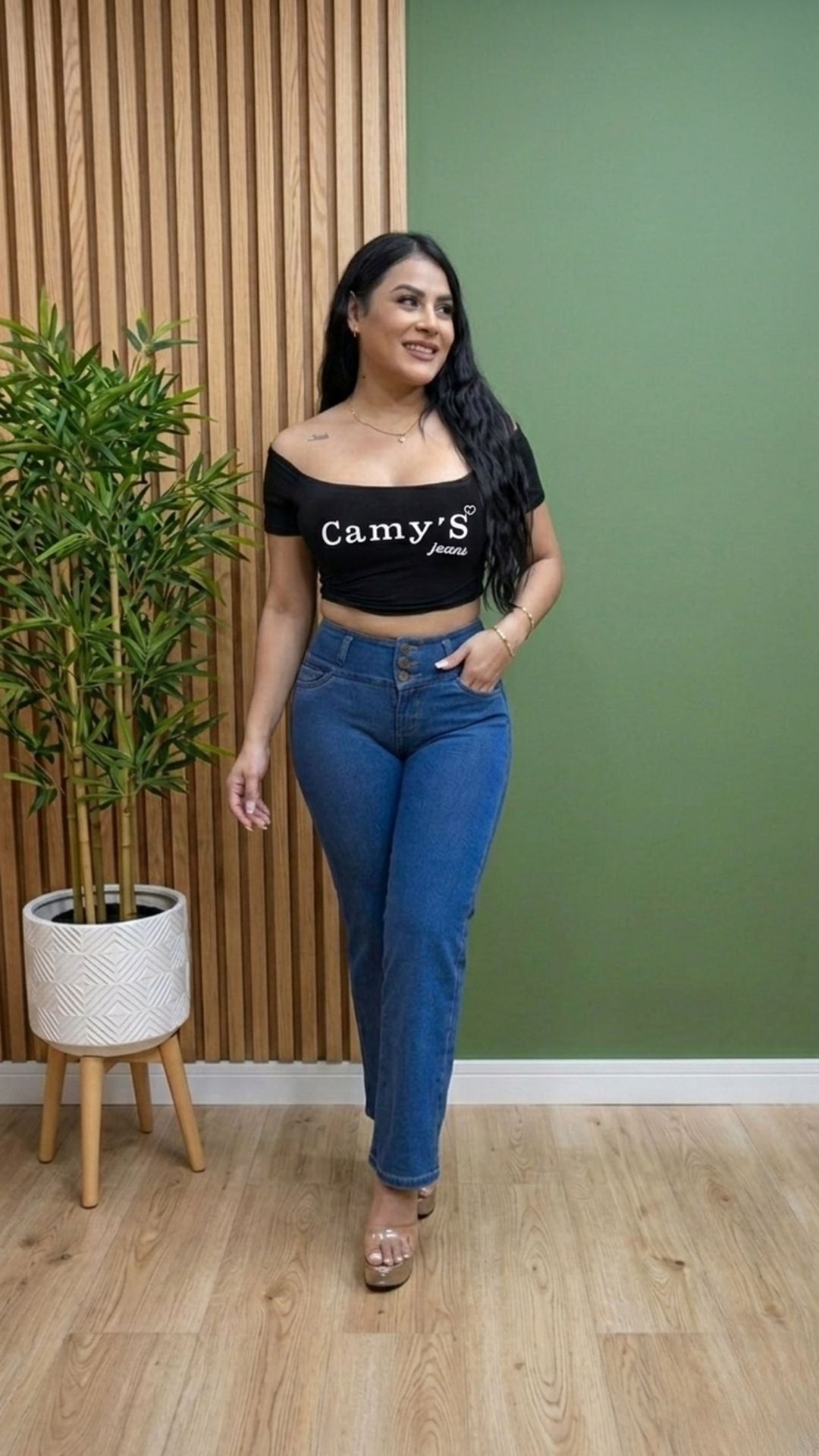 Pantalón Baggy Azul kristal