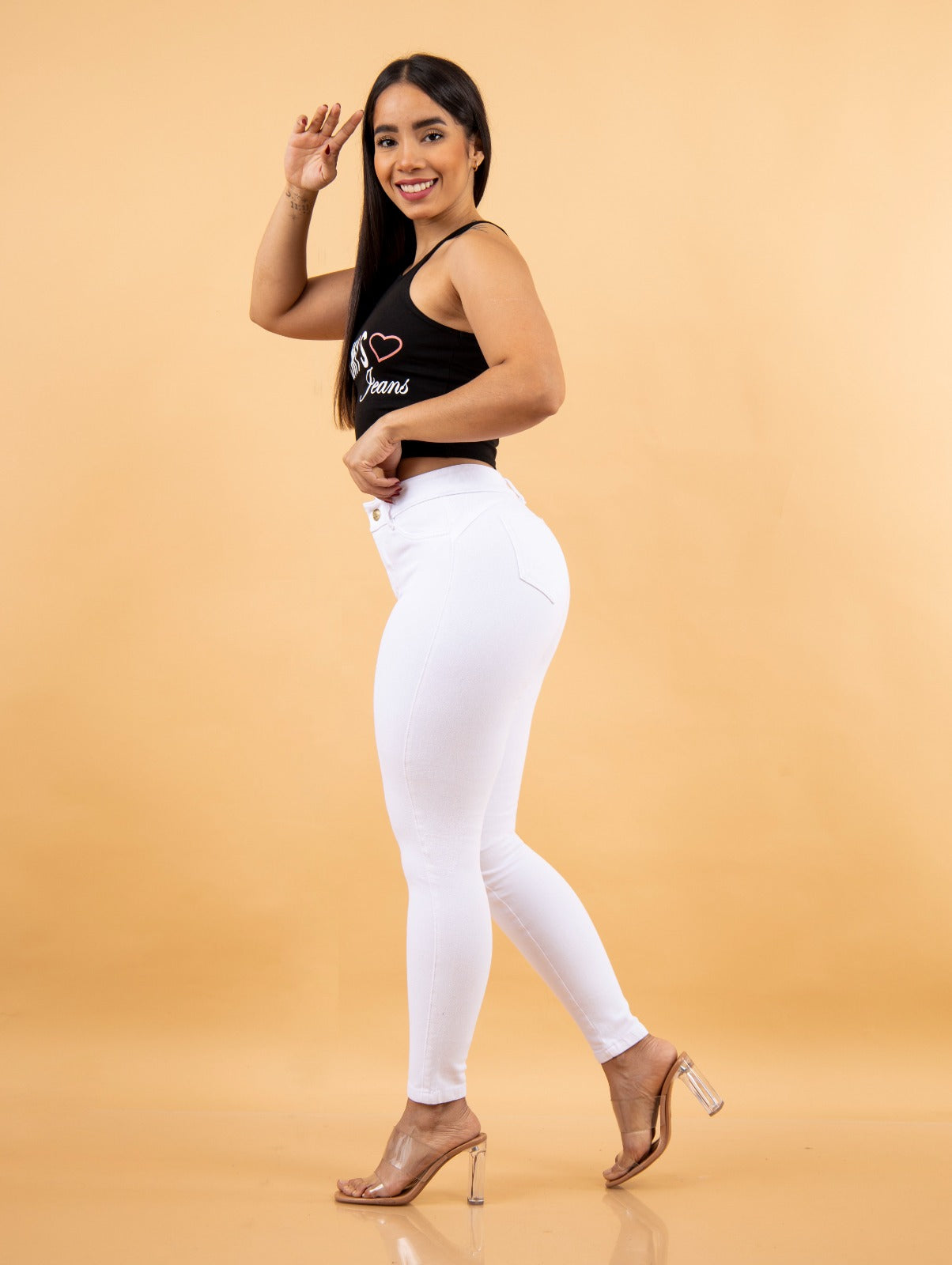 Pantalón Clásico Blanco