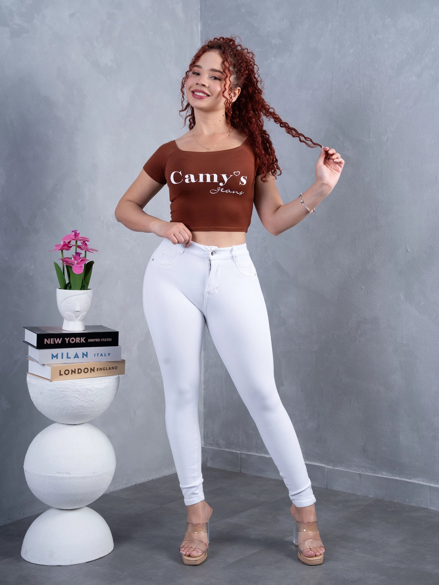 Pantalón Clásico Blanco