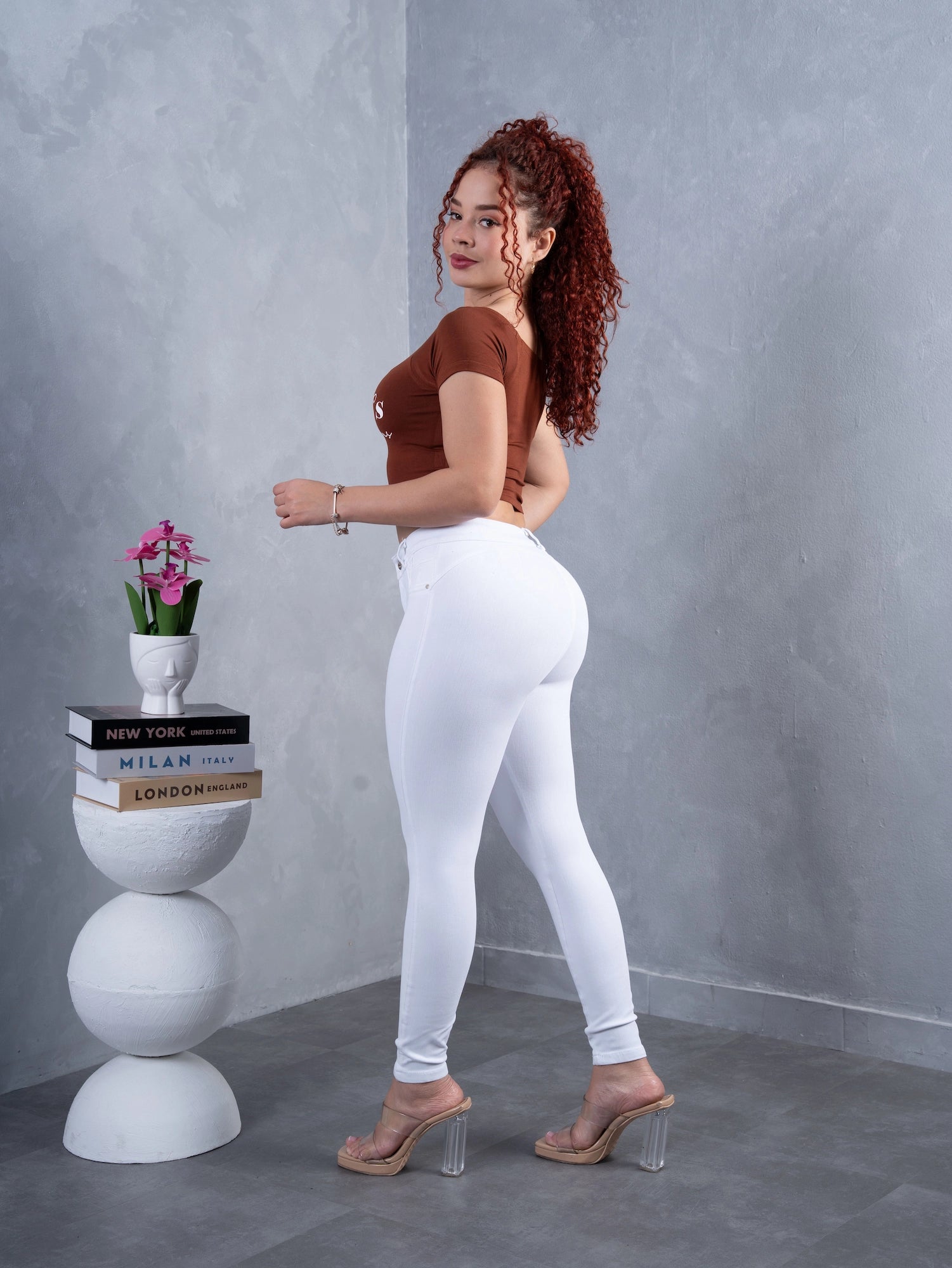 Pantalón Clásico Blanco