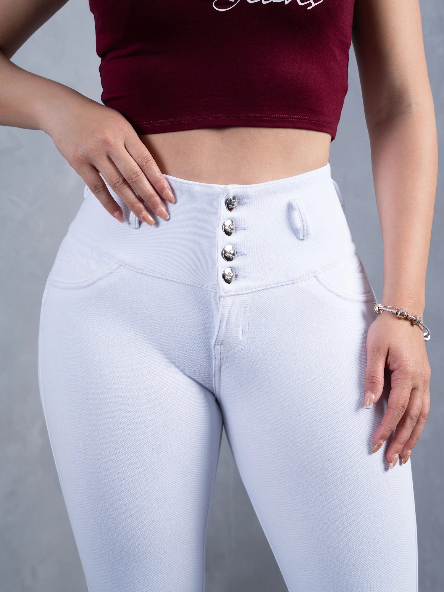 Pantalón Clásico Blanco