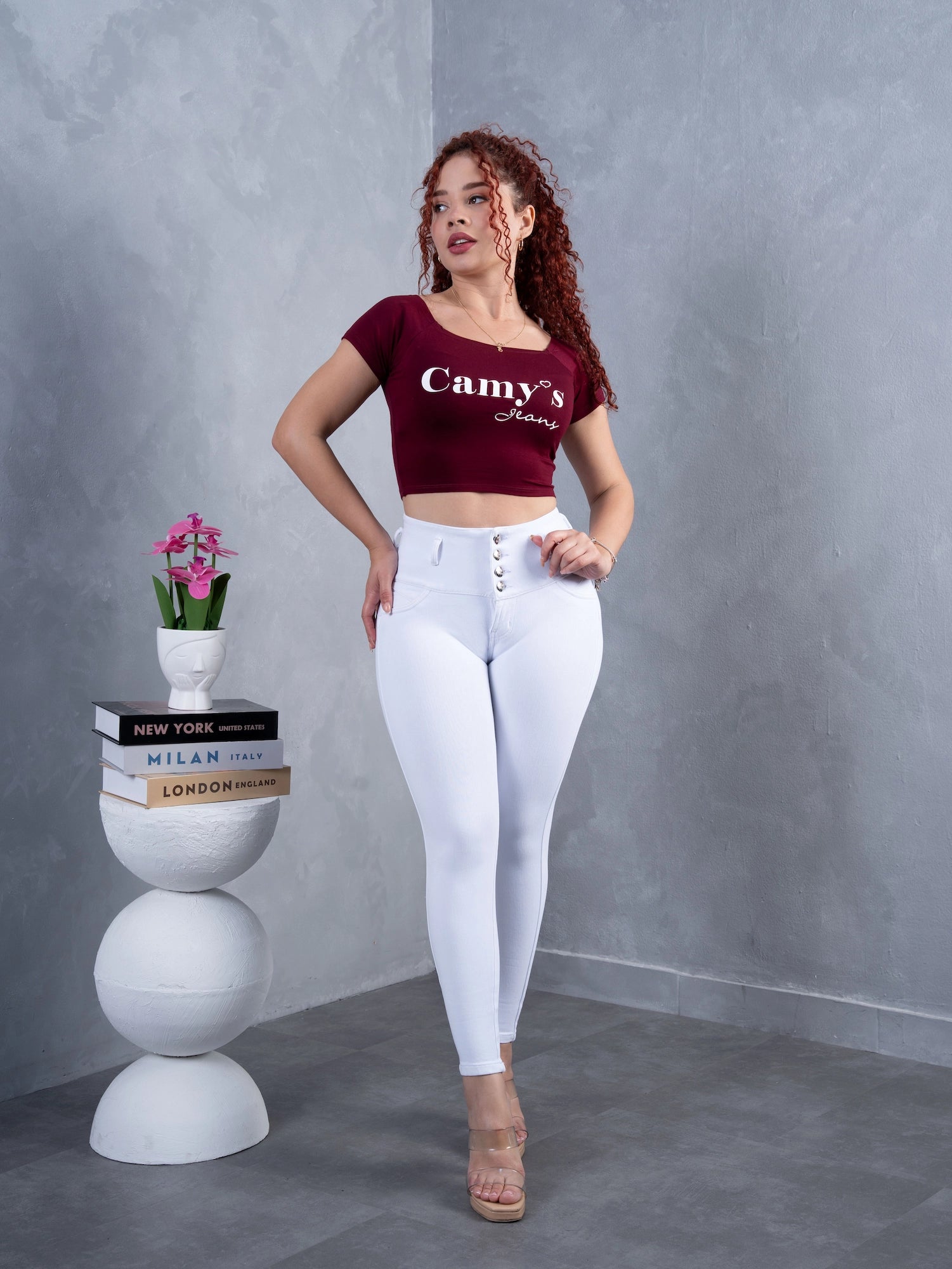 Pantalón Clásico Blanco