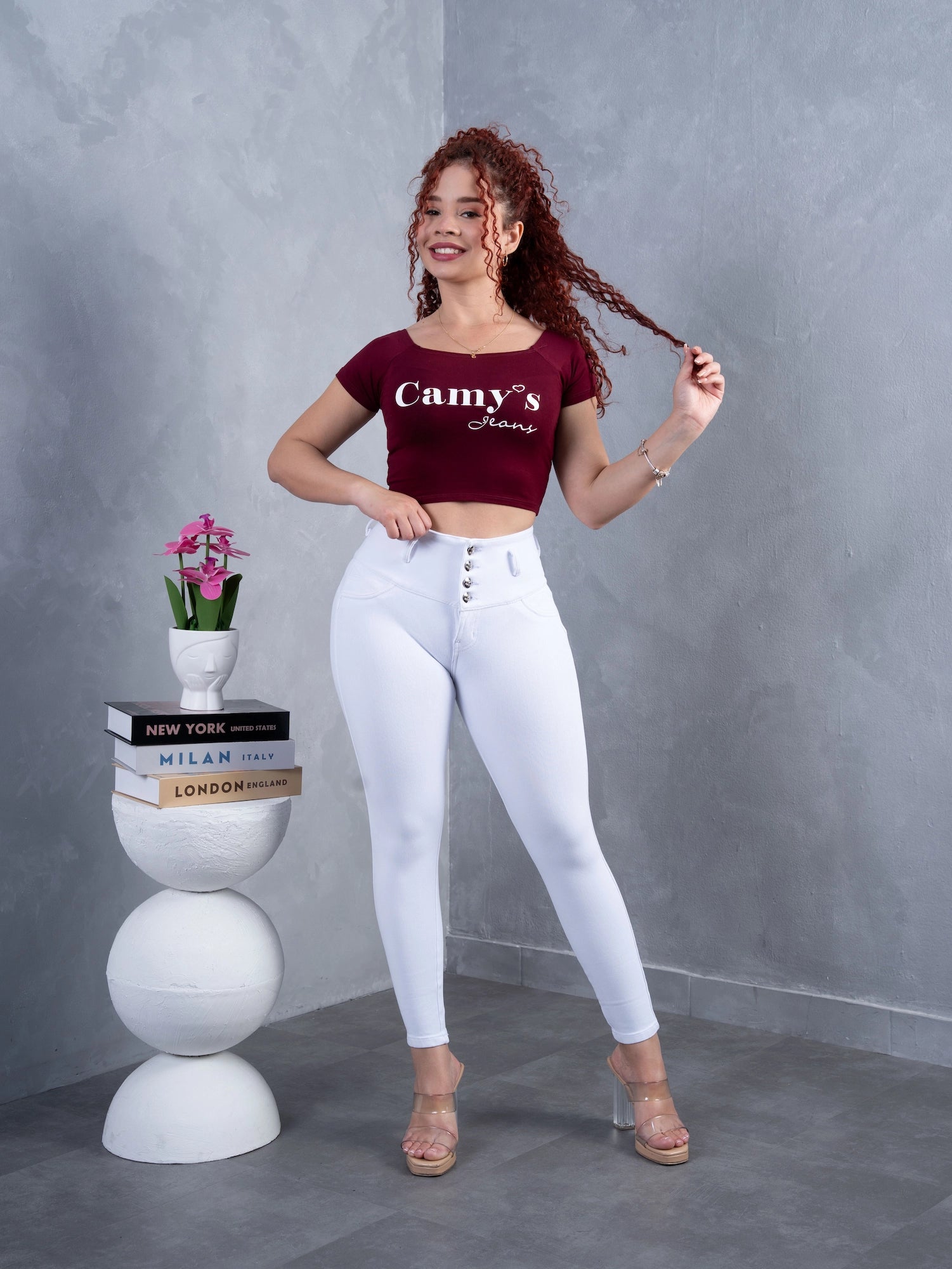 Pantalón Clásico Blanco