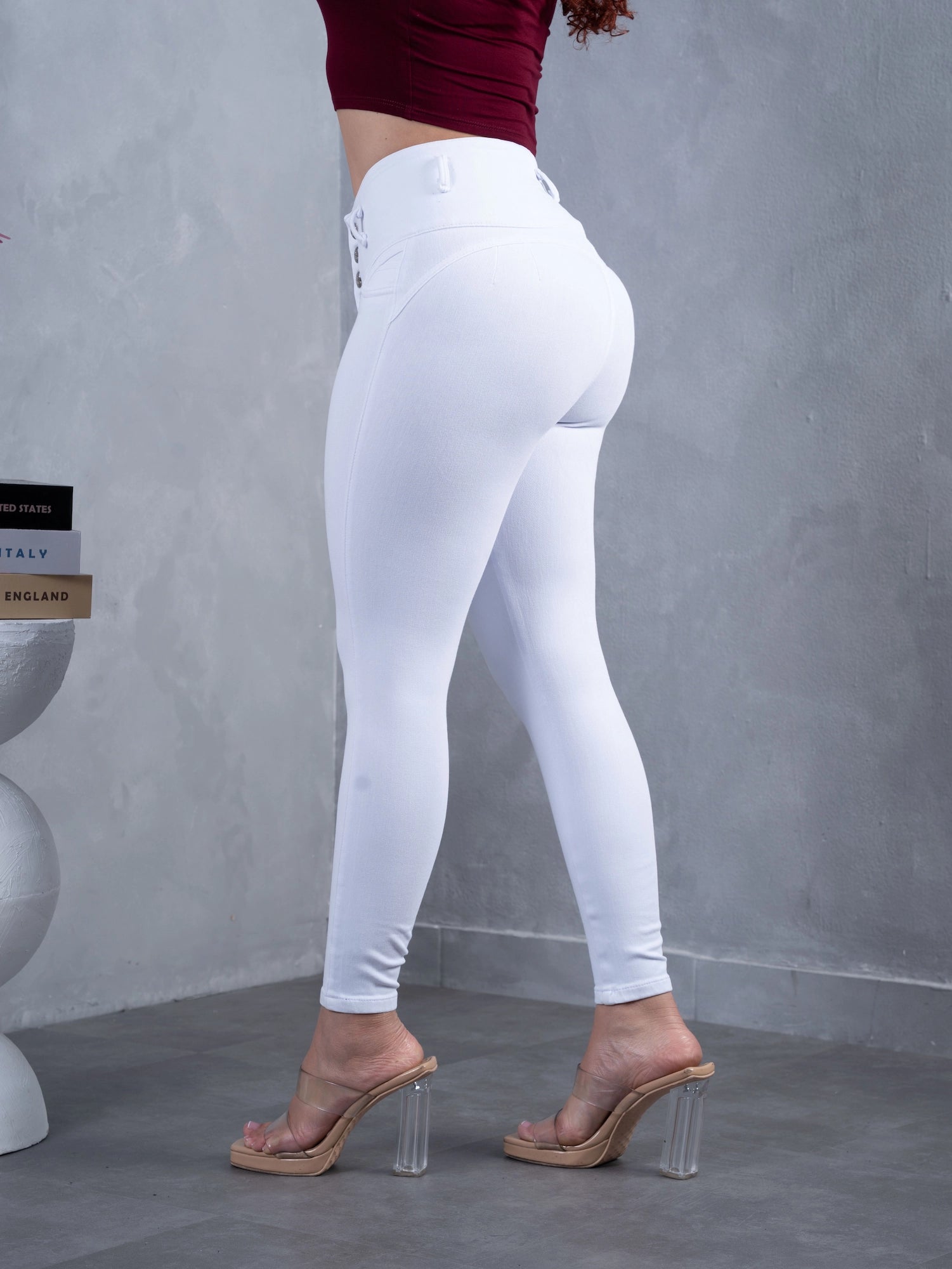 Pantalón Clásico Blanco