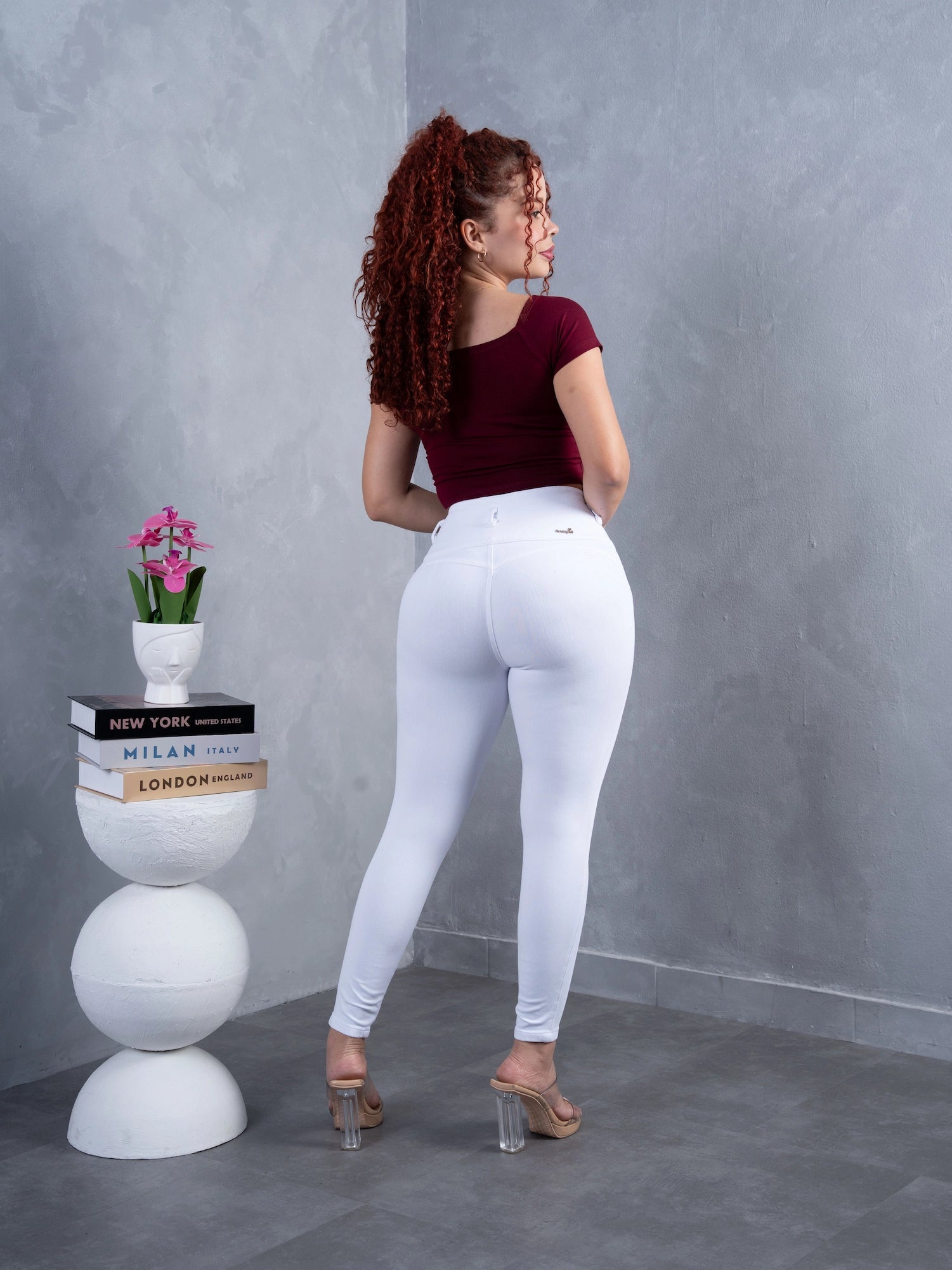 Pantalón Clásico Blanco