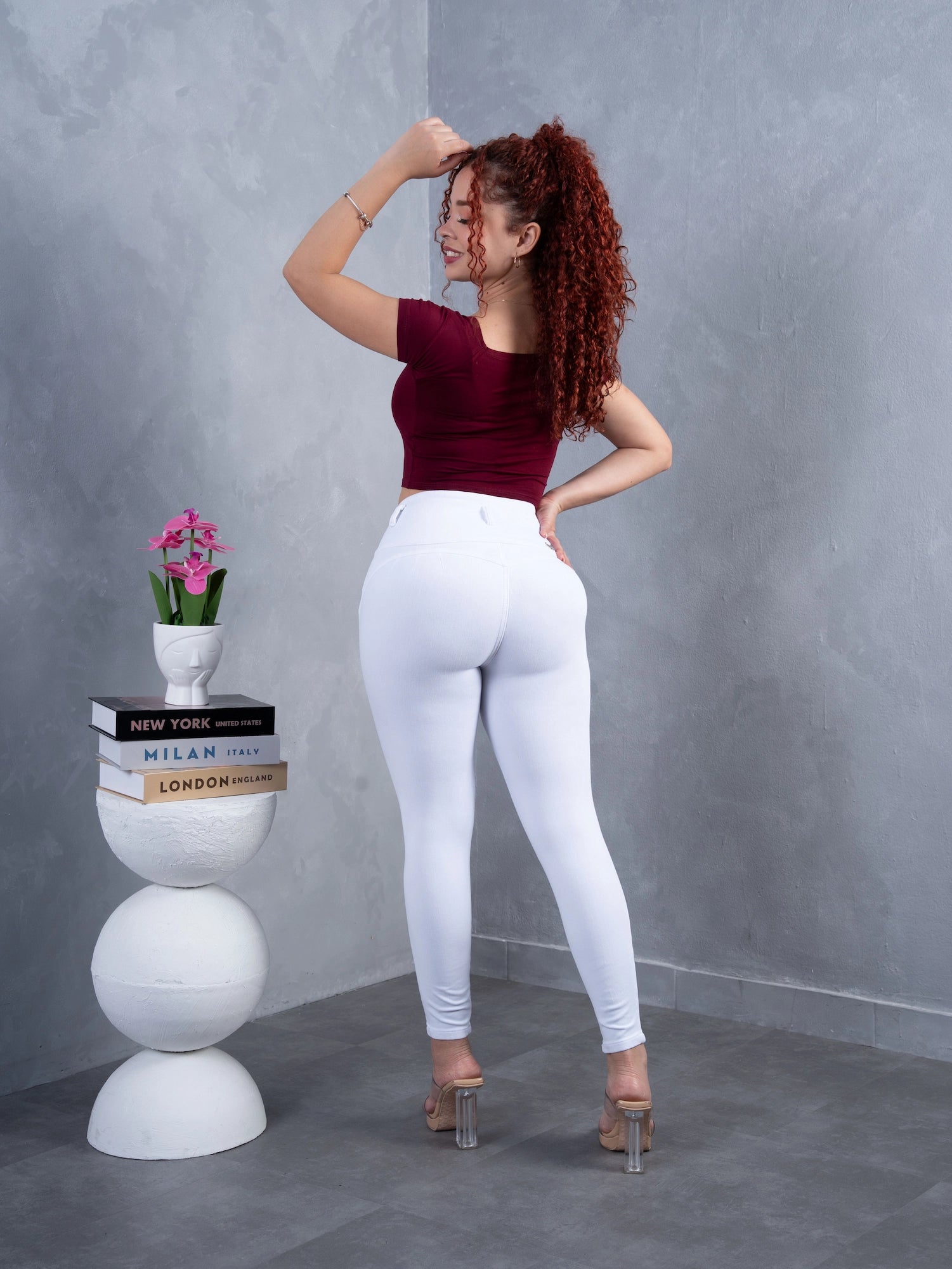 Pantalón Clásico Blanco