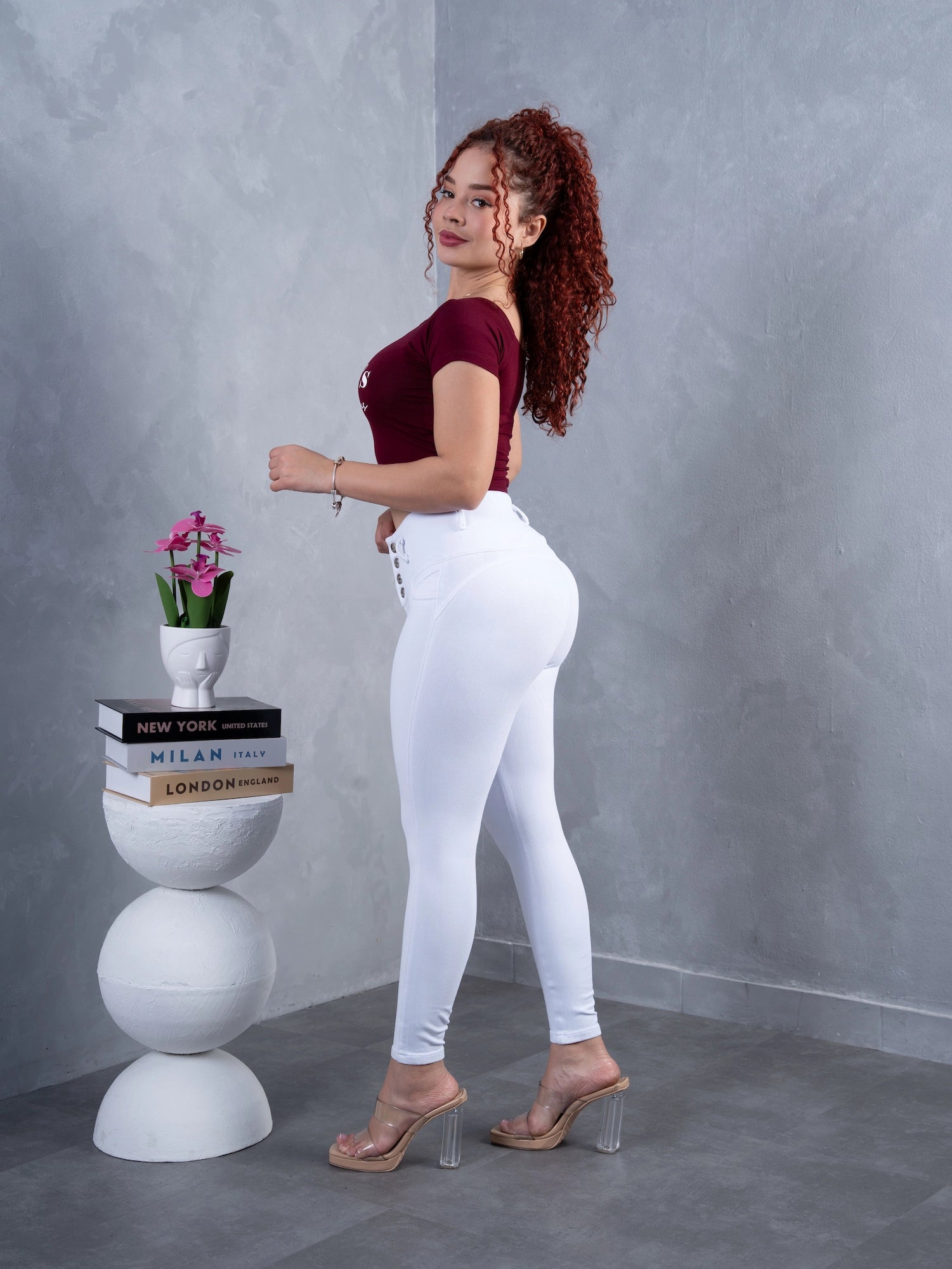 Pantalón Clásico Blanco