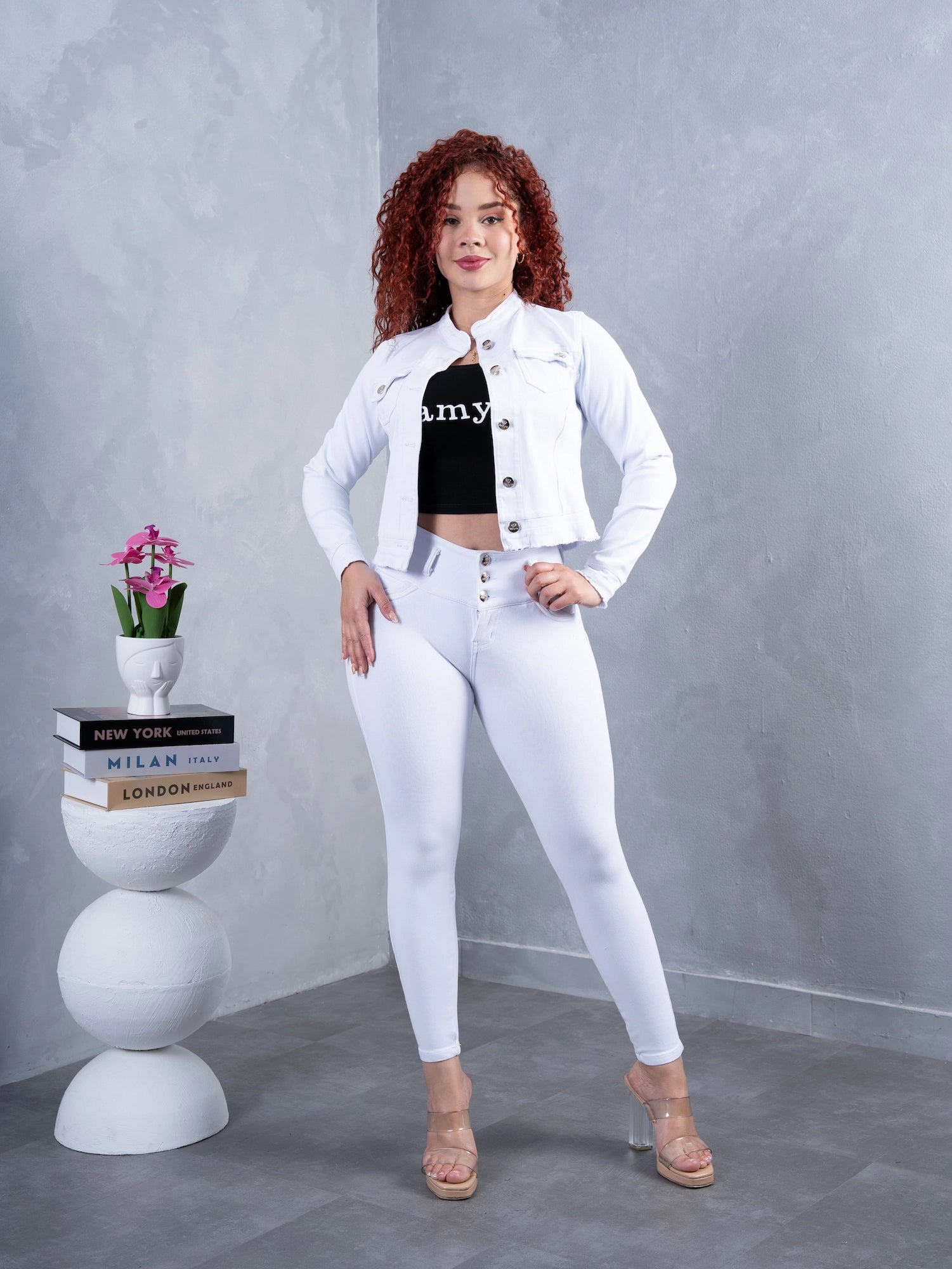 Pantalón Clásico Blanco