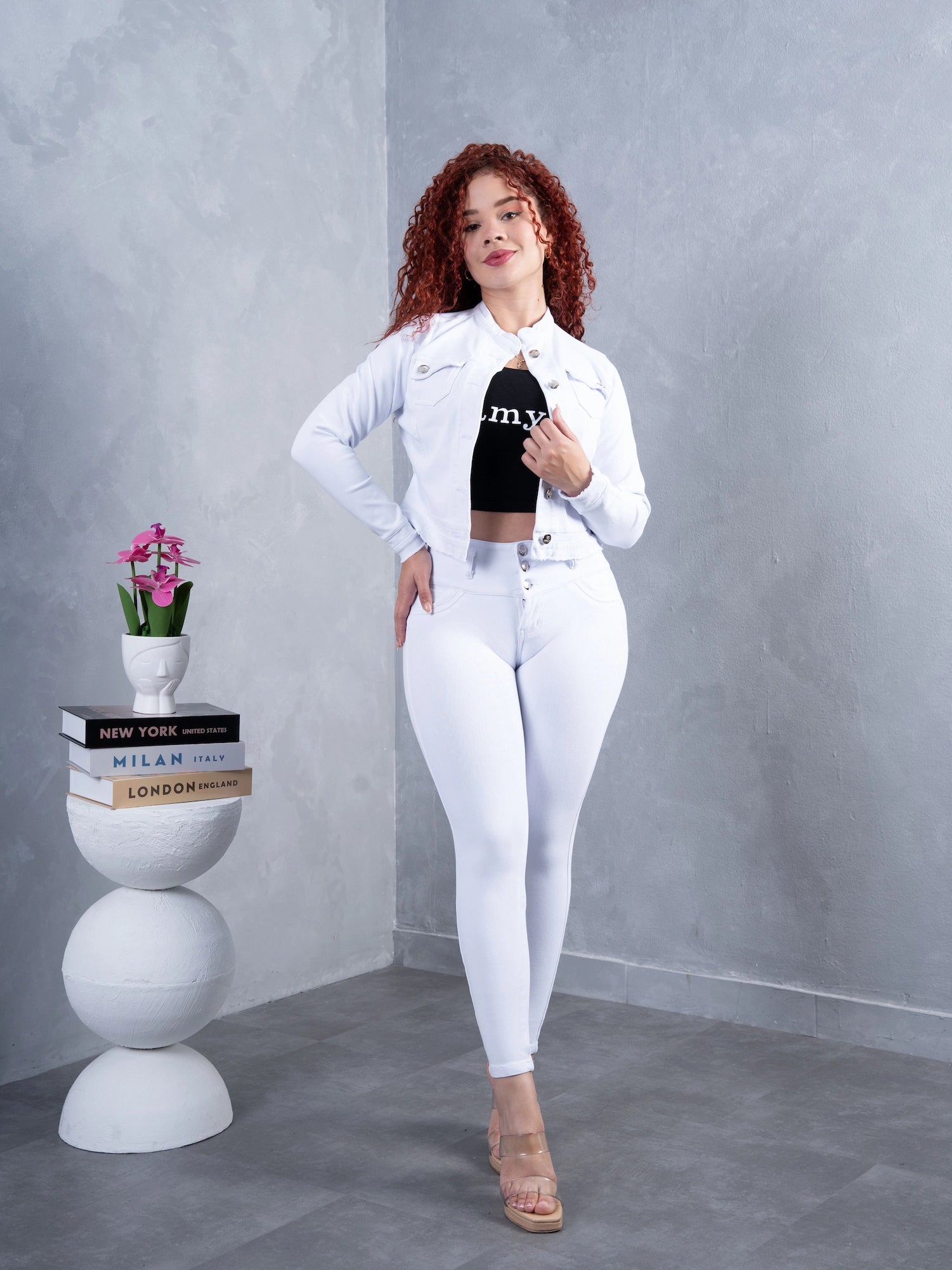 Pantalón Clásico Blanco