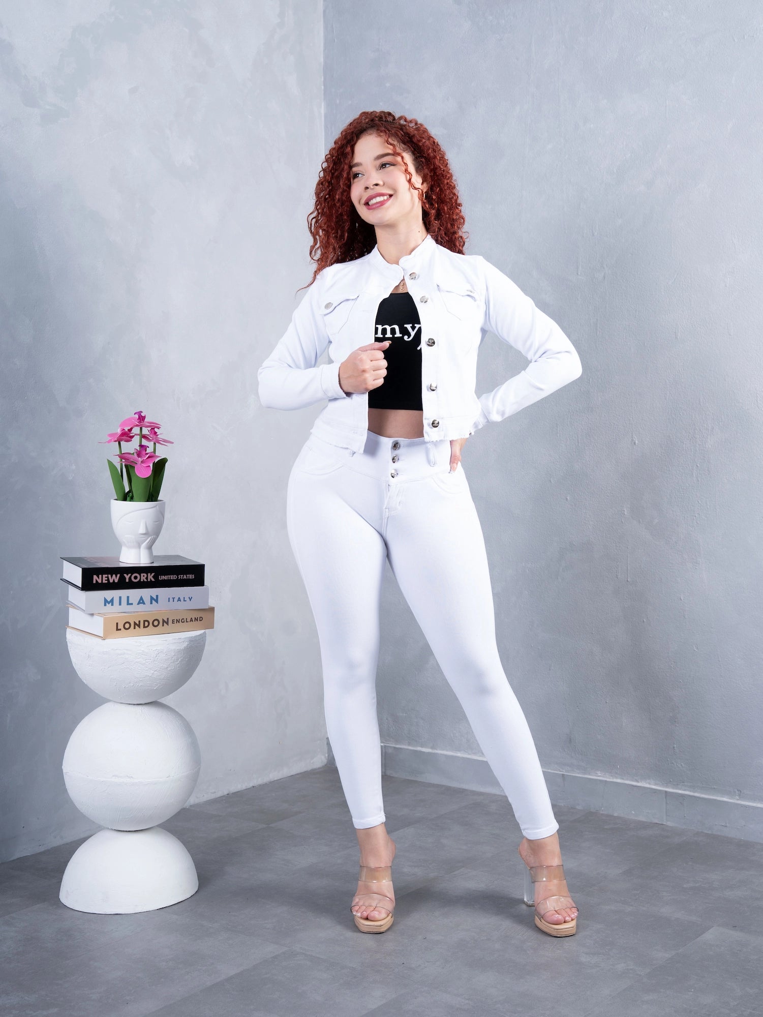 Pantalón Clásico Blanco