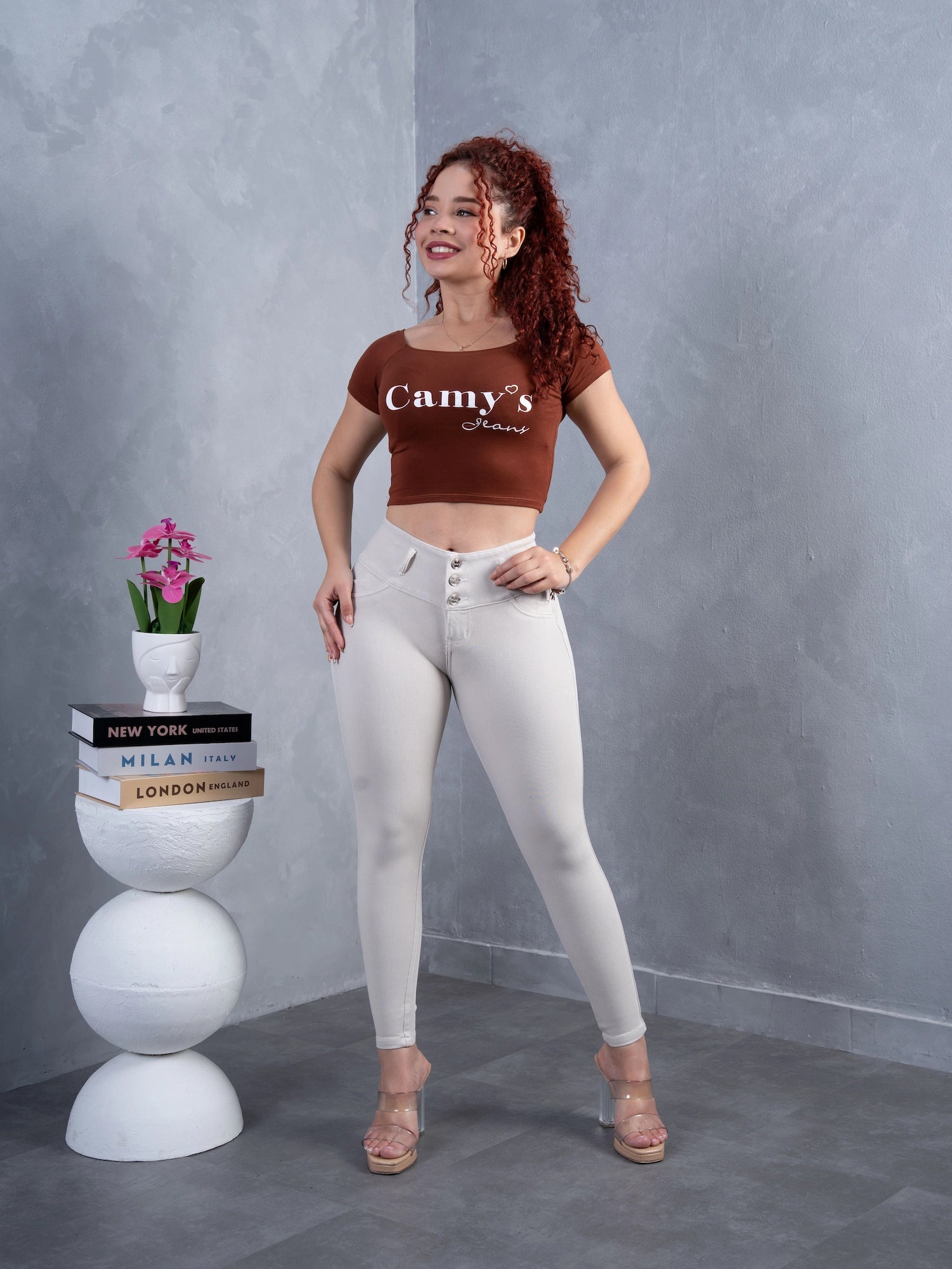 Pantalón Clásico Hueso