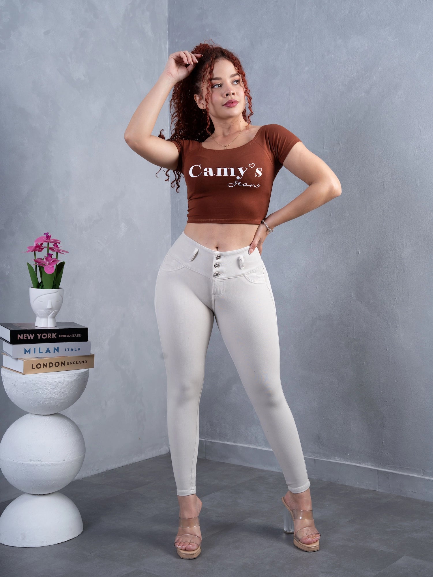 Pantalón Clásico Hueso