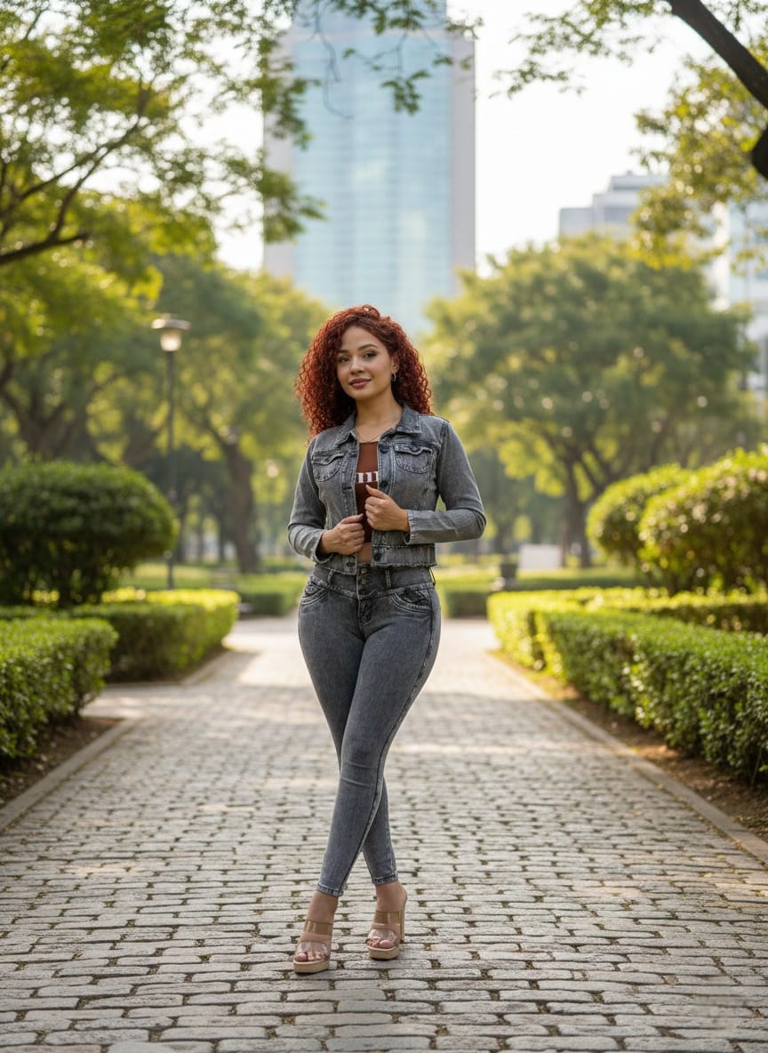 Conjunto Clásico Plomo Plata(cuello camisero)