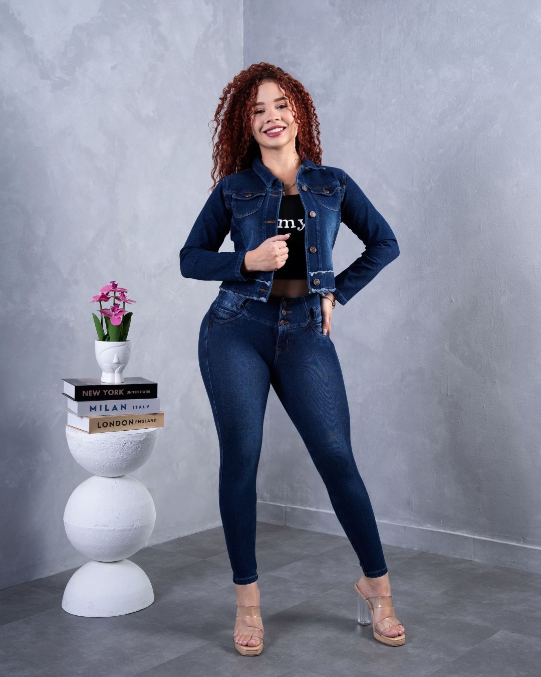 Conjunto Clásico (cuello camisero)