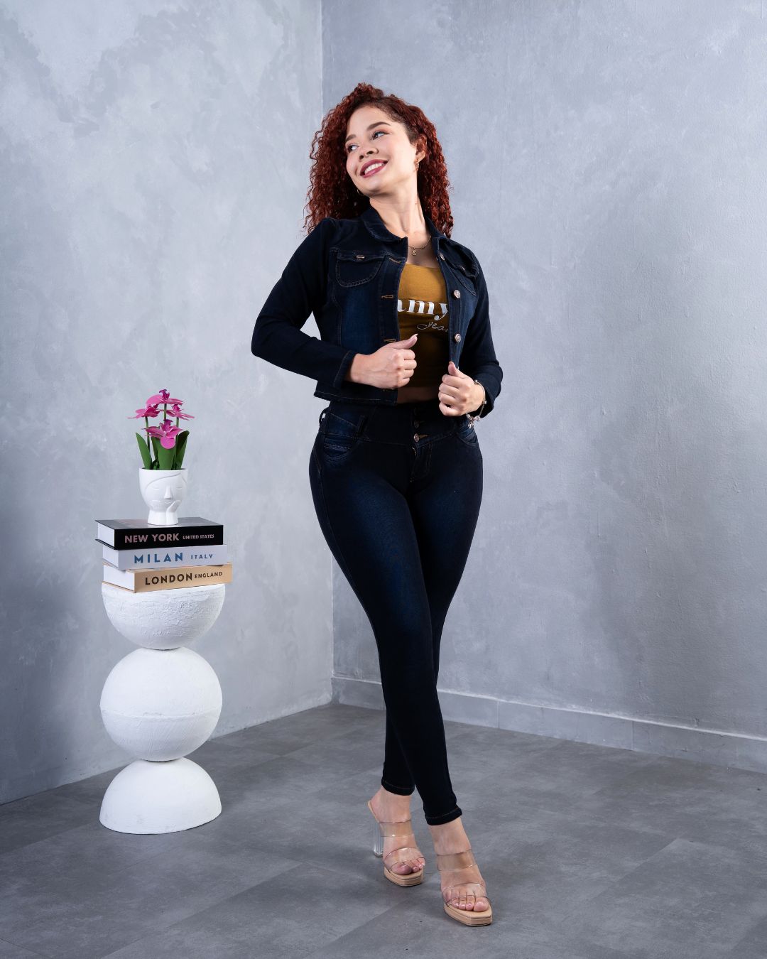 Conjunto Clásico (cuello camisero)