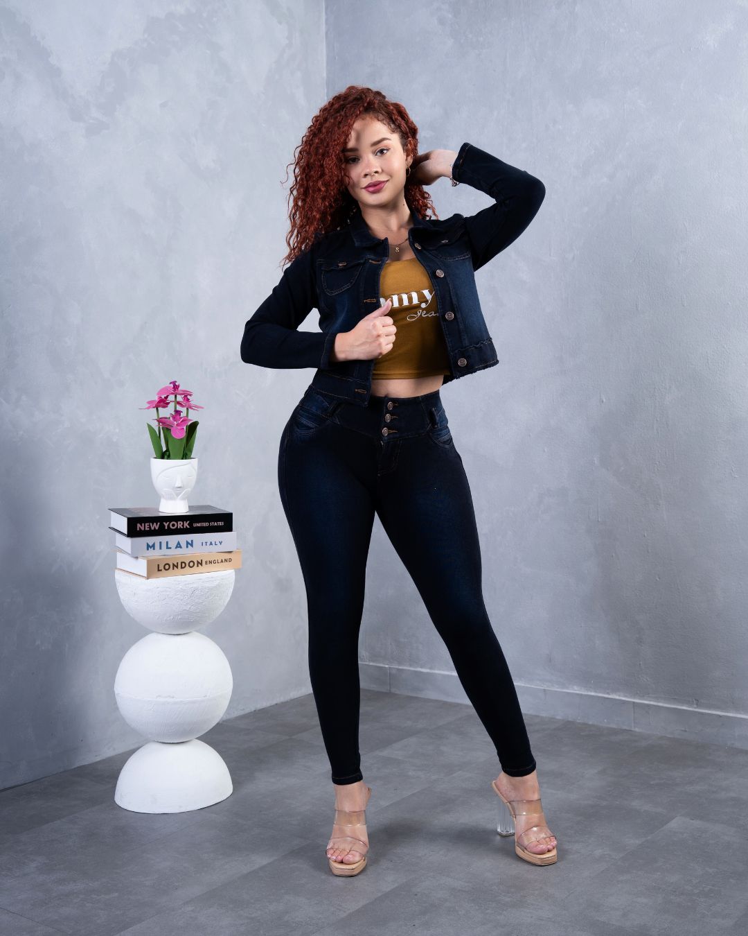 Conjunto Clásico (cuello camisero)