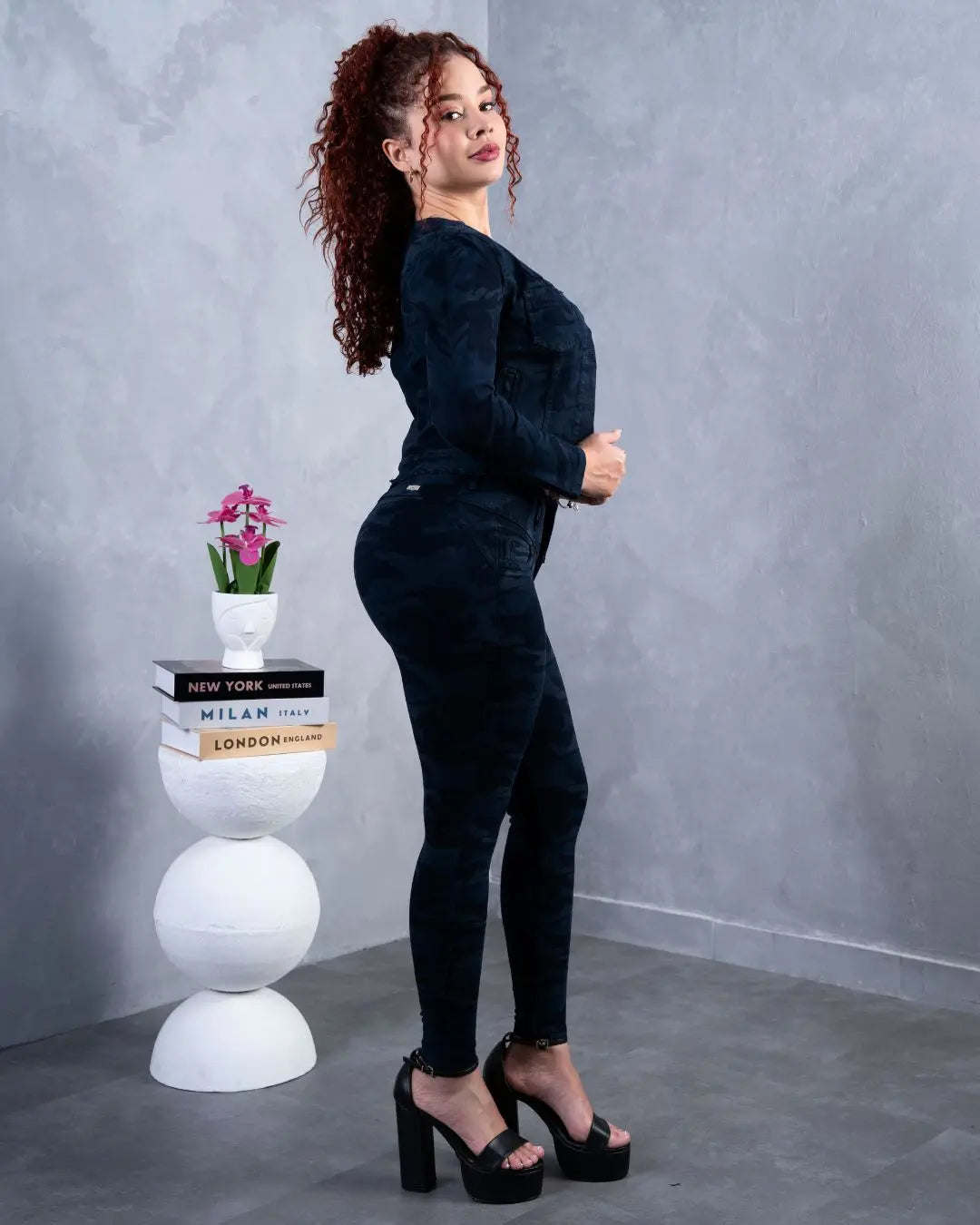 Conjunto Camuflado Azul