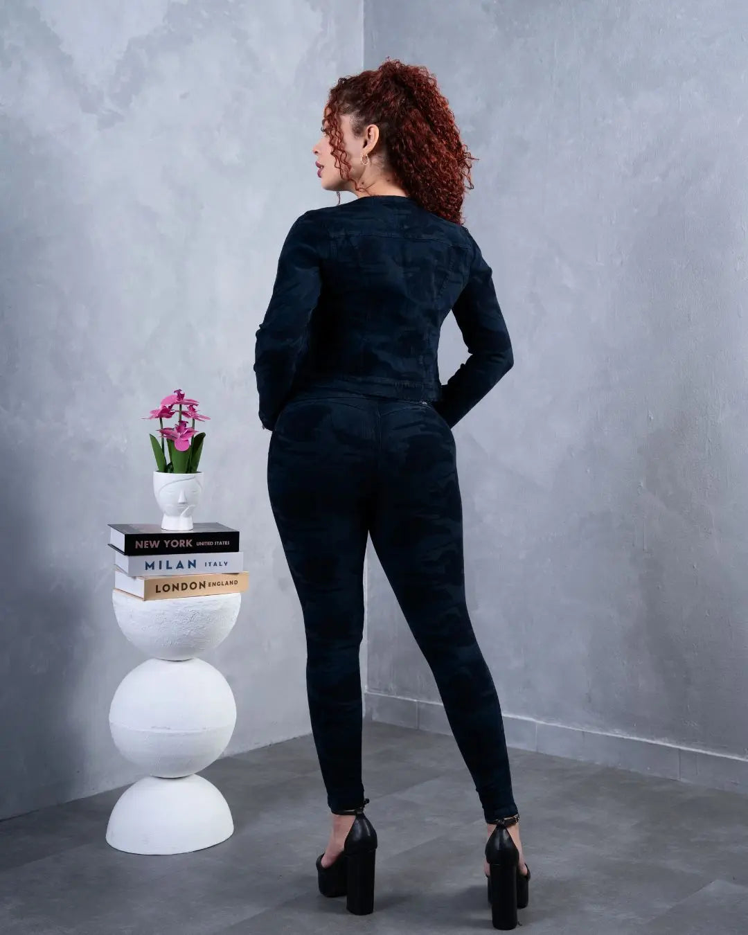 Conjunto Camuflado Azul