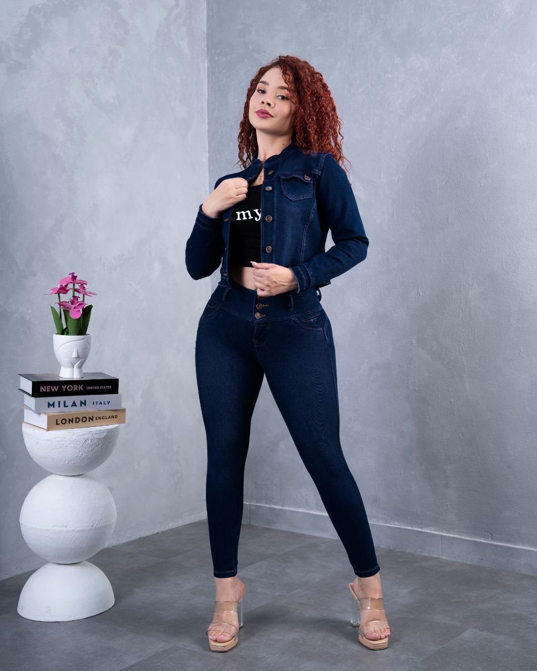 Conjunto Clásico (cuello chino)