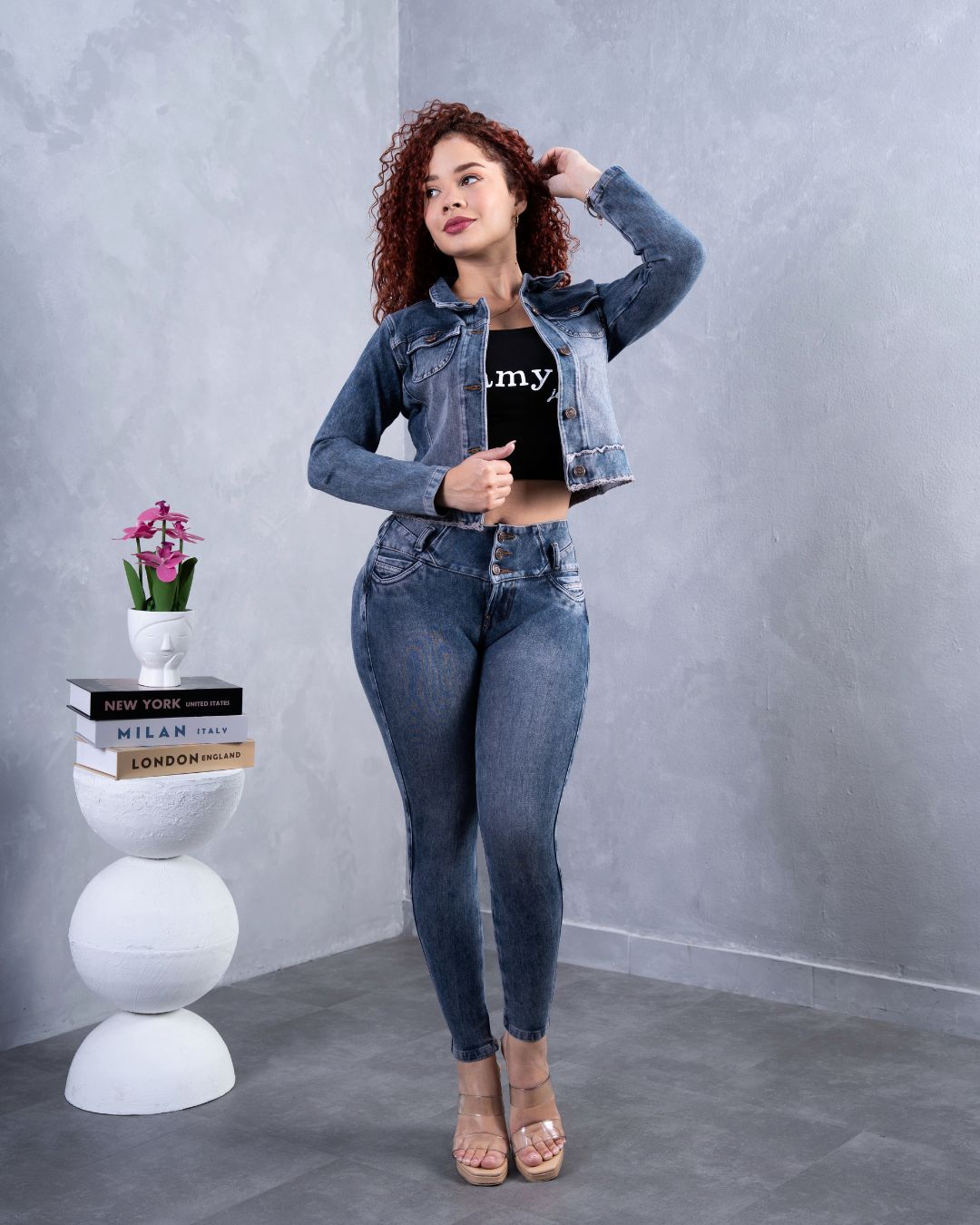 Conjunto Clásico (cuello camisero)