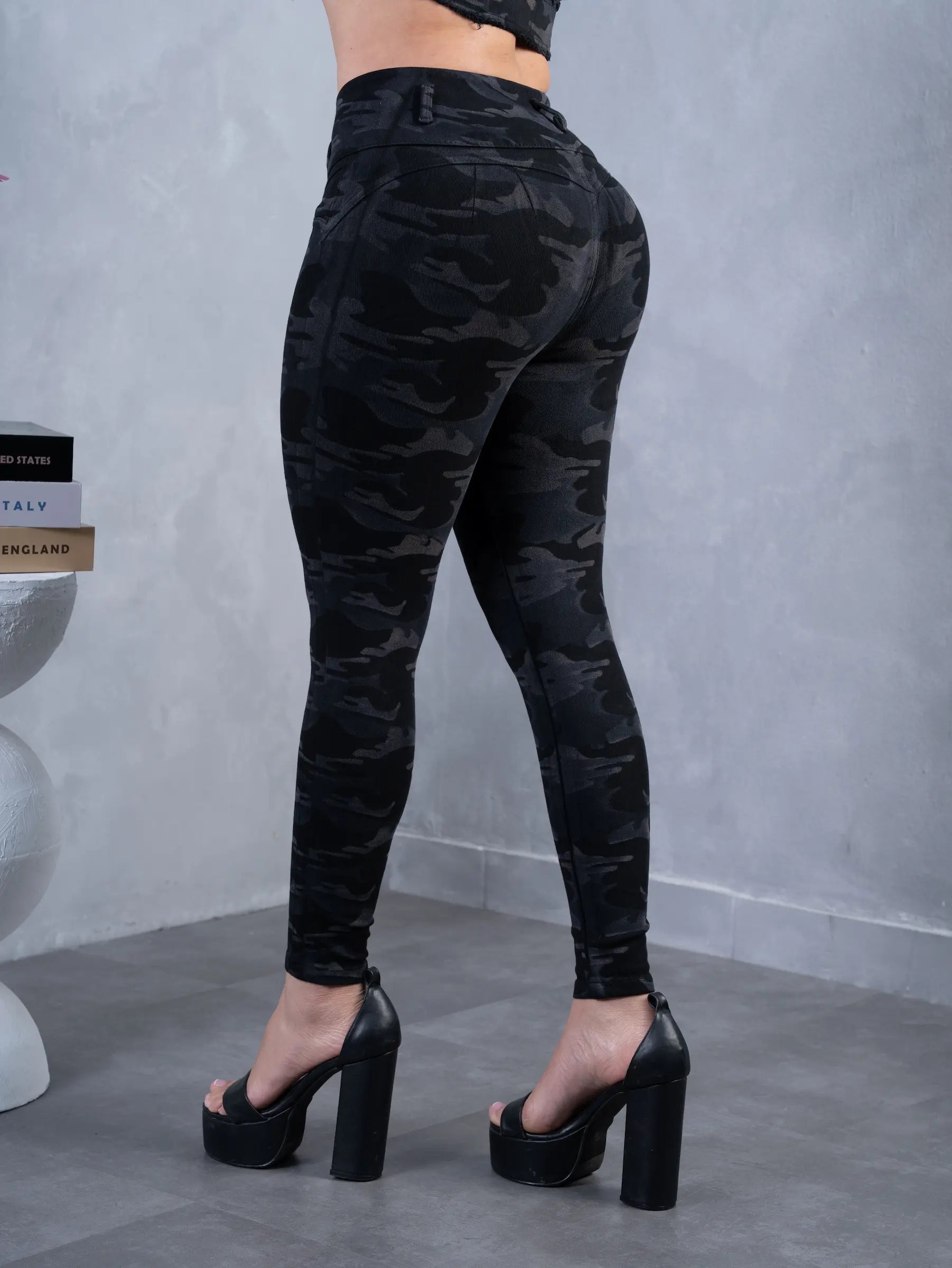 Pantalón Camuflado Negro