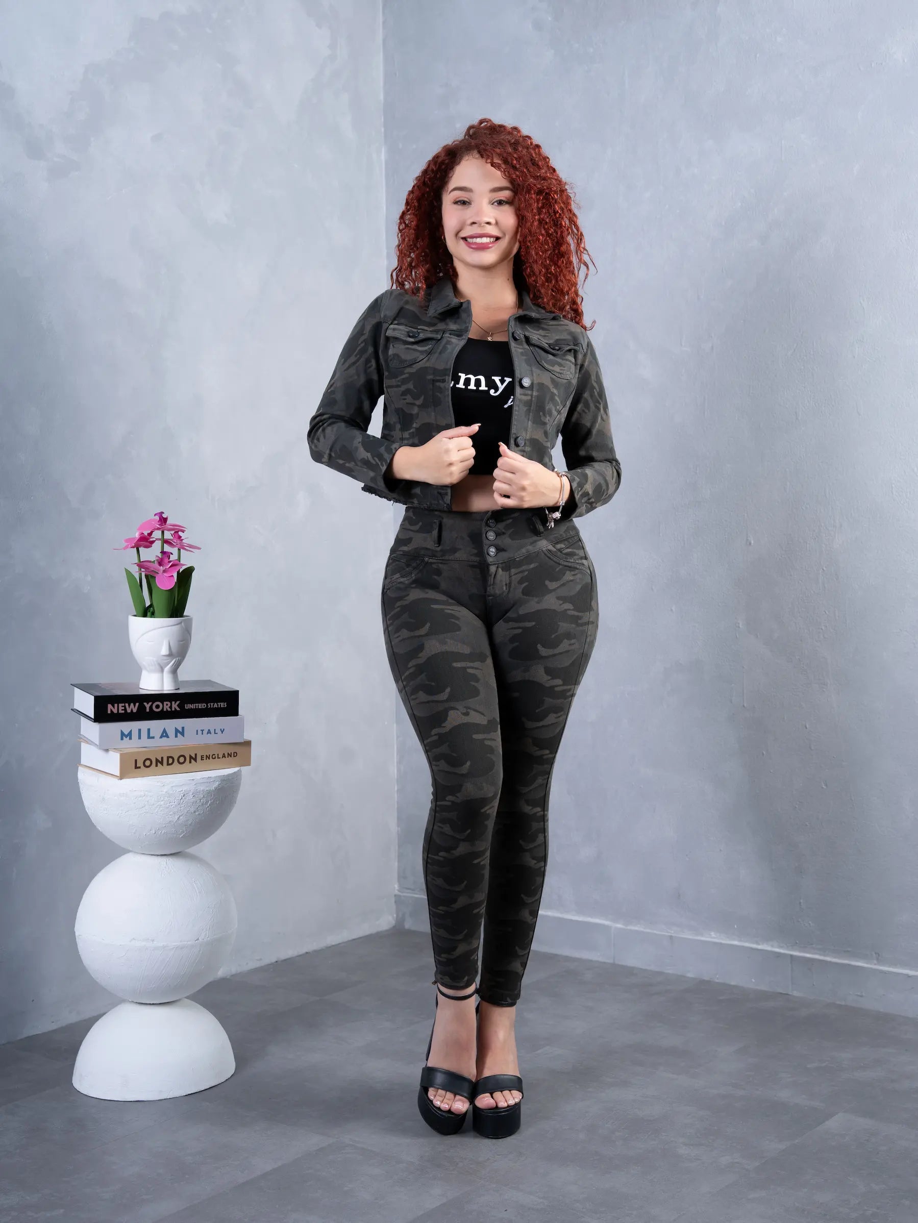 Conjunto Camuflado Verde