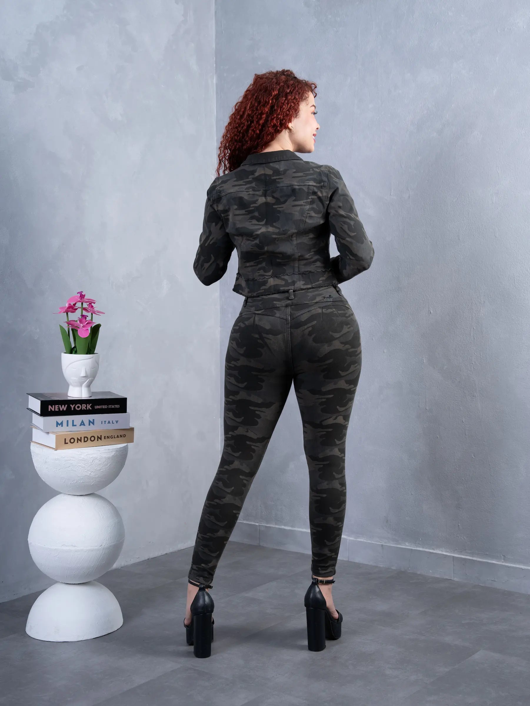 Conjunto Camuflado Verde