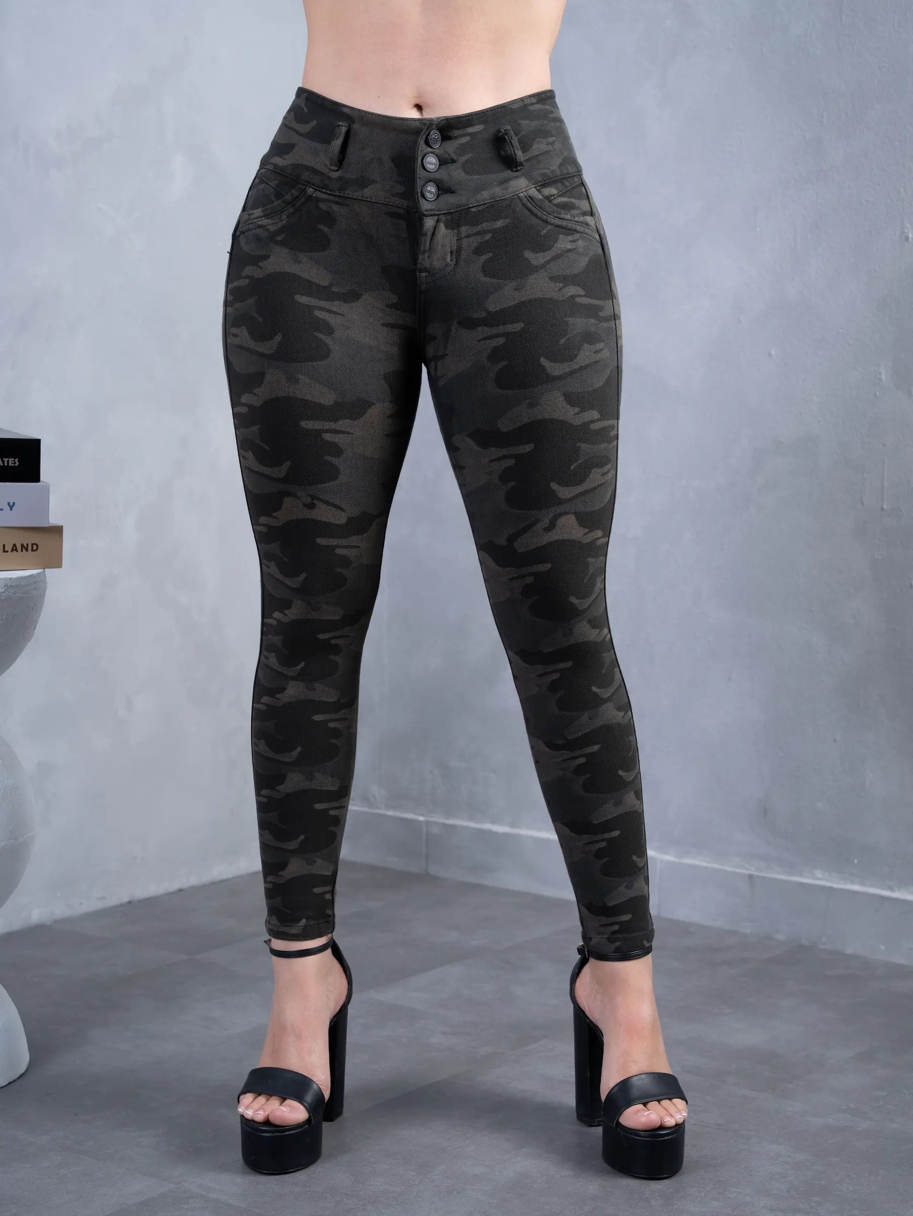 Pantalón Camuflado Verde