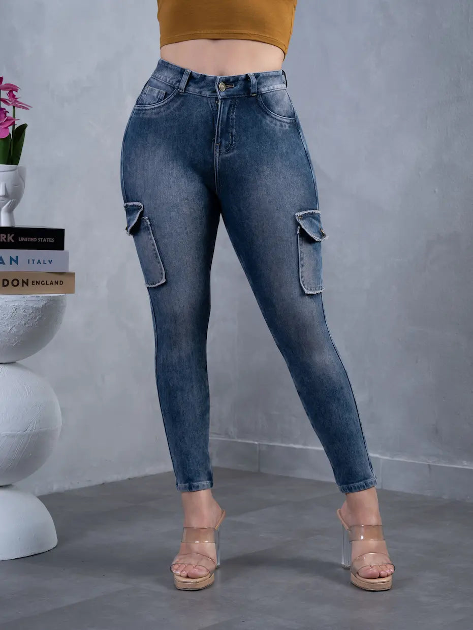 Pantalón Clásico Karla Cargo